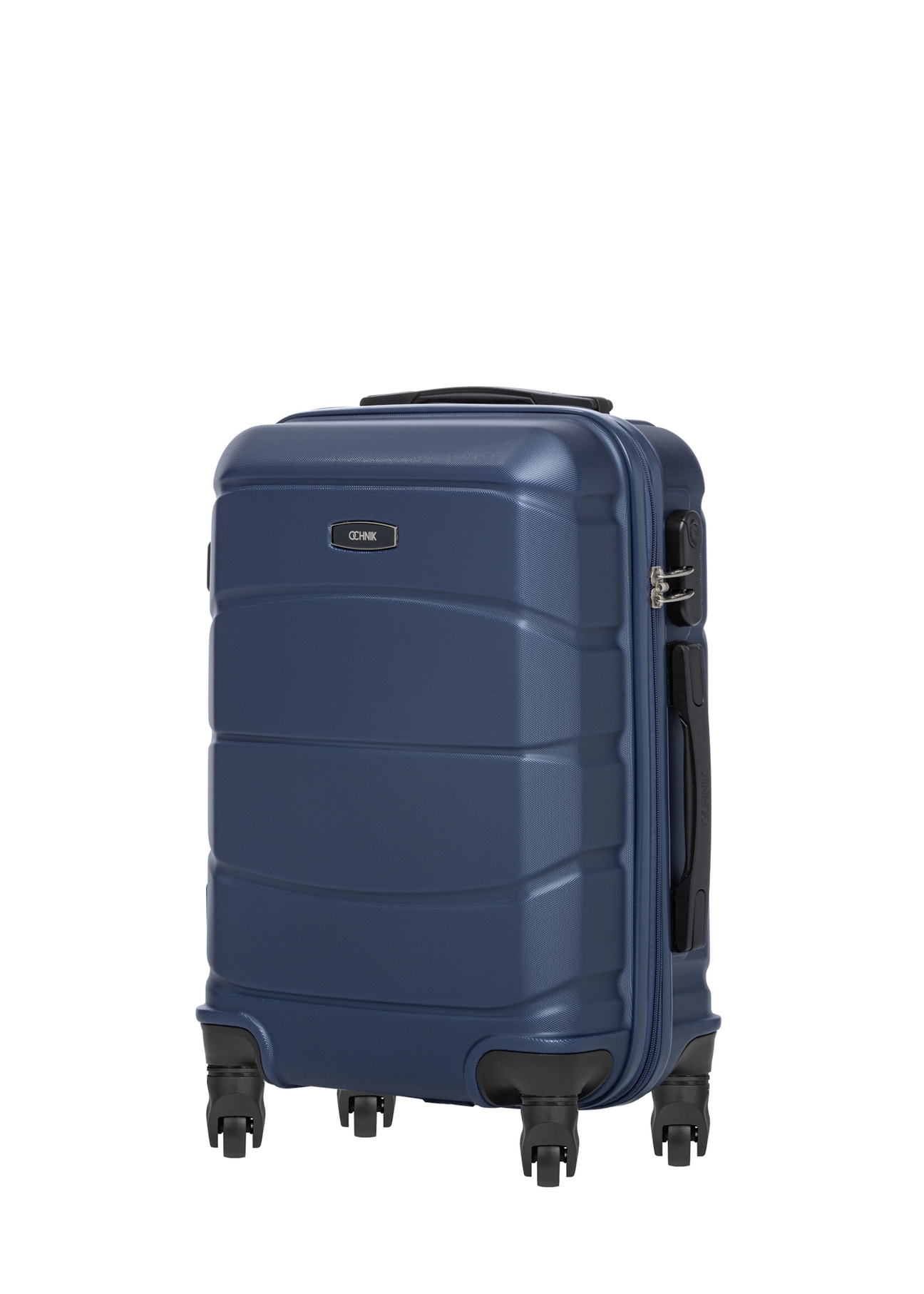 Small suitcase on wheels WALAB-0077-7D-19(W26), diagonal product view on a white background.