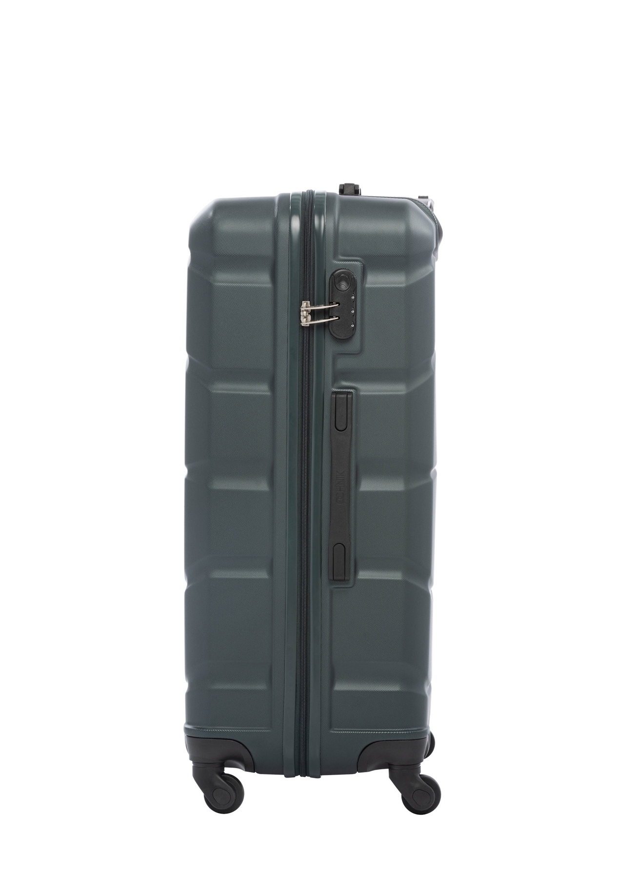 Large suitcase on wheels WALAB-0077-8C-28(W26), side view of the product on a white background.