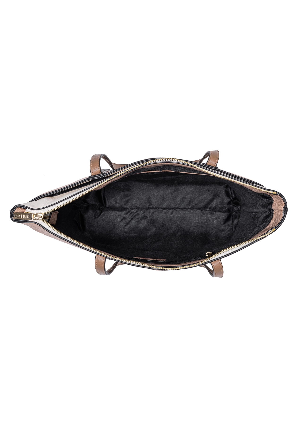Two-color women's shopper bag TOREC-0780-15(W23)-05