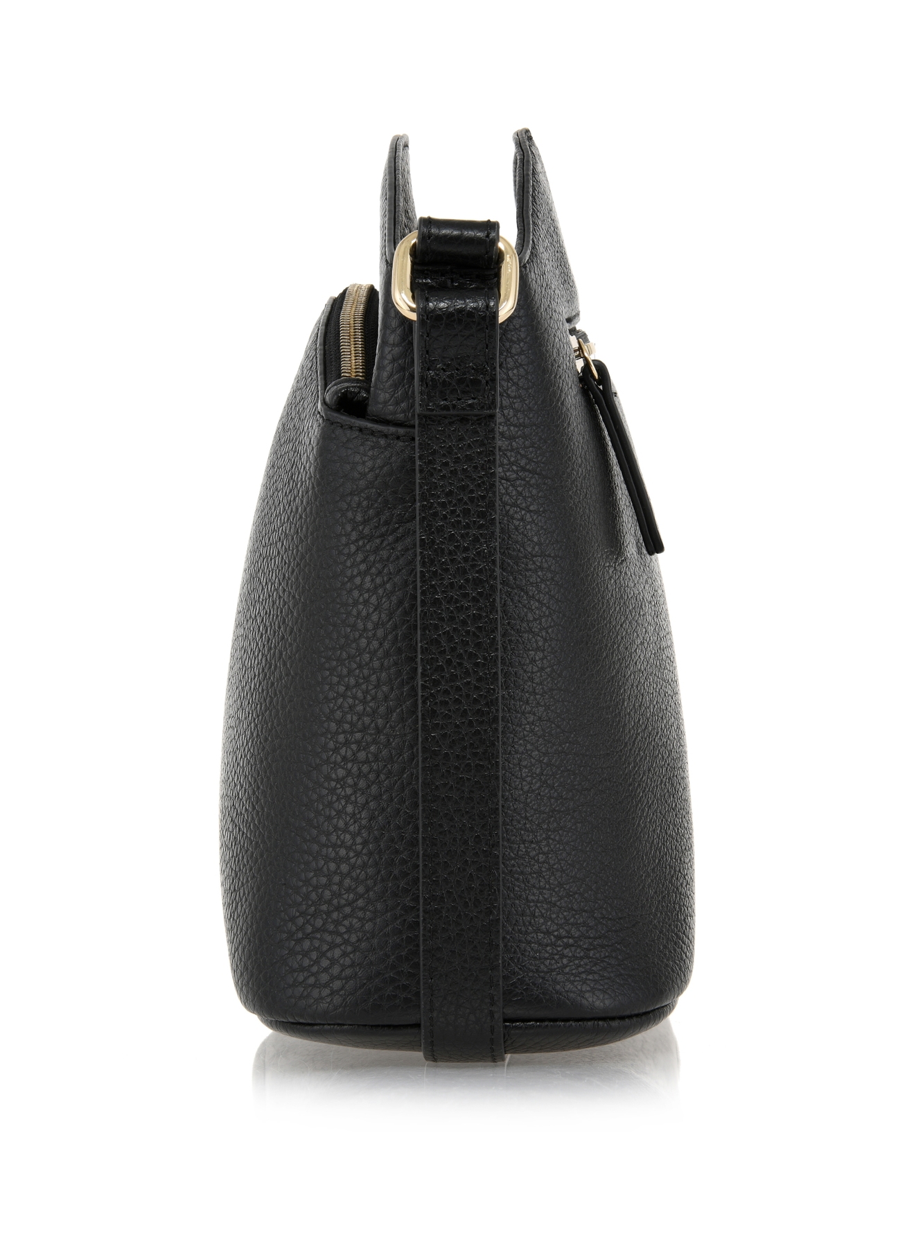 Black leather handbag for women TORES-0955-99(Z23)-03