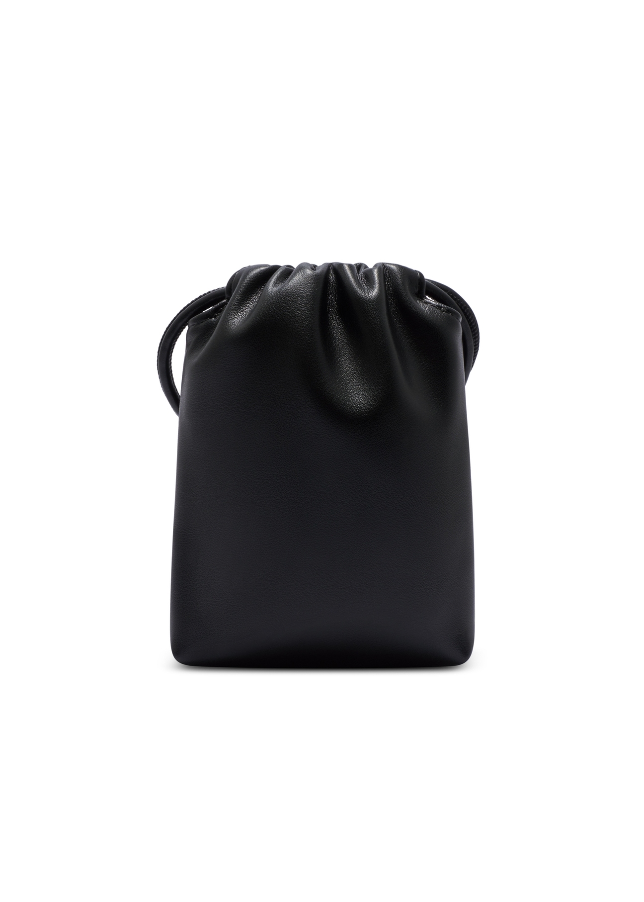 Black phone case TOREC-1216-99(W26) - product view from the back, on a white background.