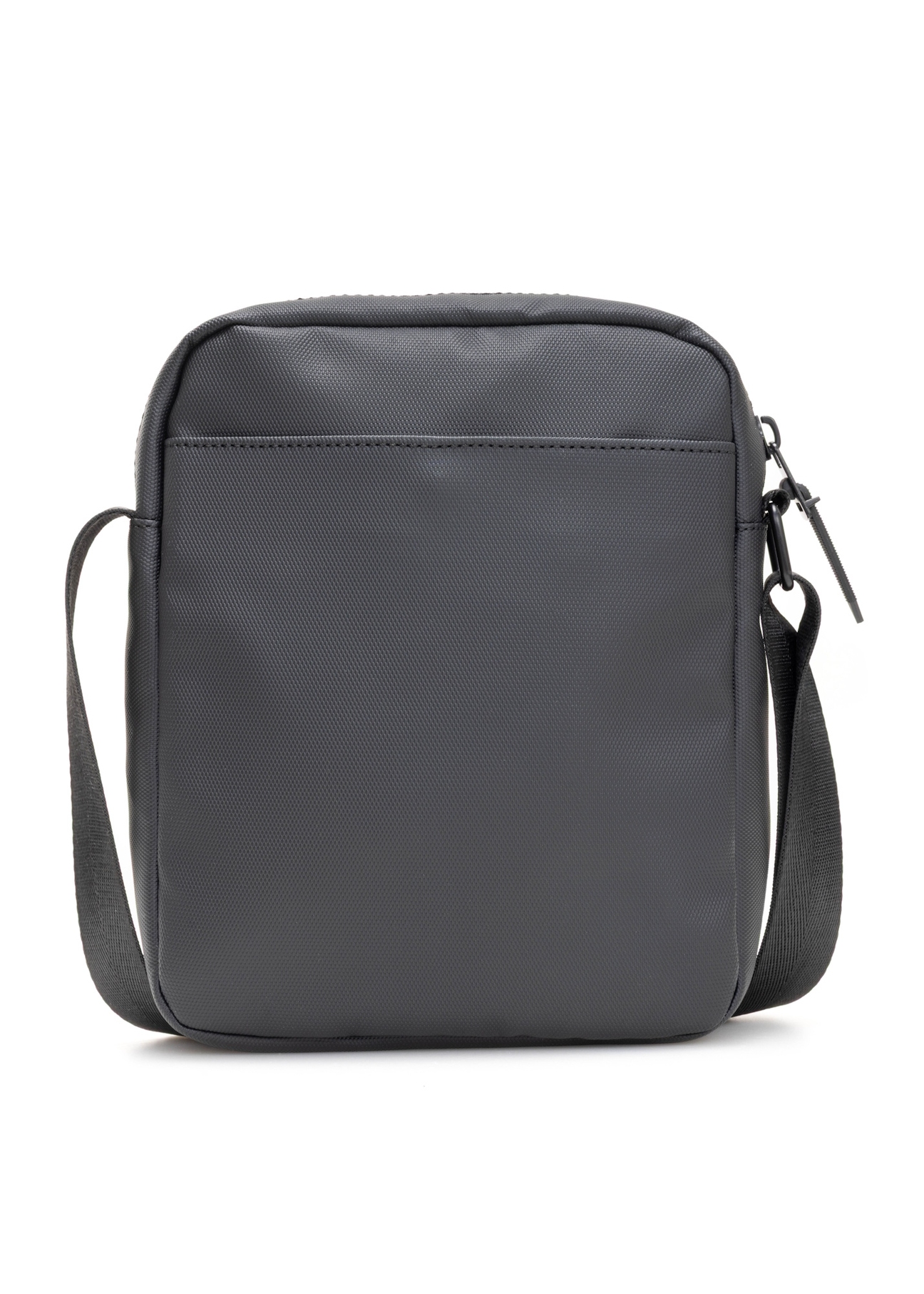 Black men's bag TORMN-0400-9J(W26), product view from the back on a white background.