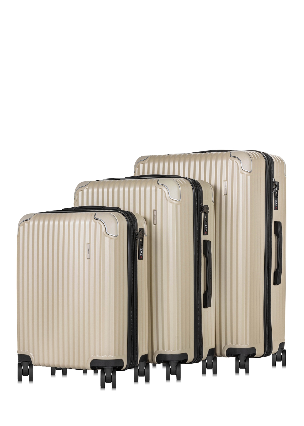Set of hard cases on wheels 19"/24"/28" WALAB-0073-16(W25)