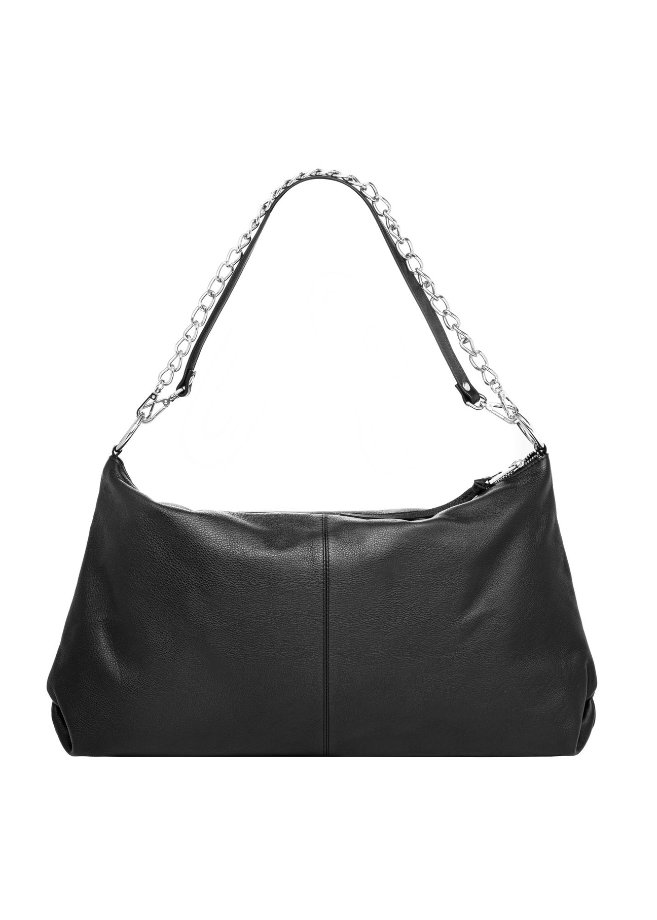 Black leather women's handbag TORES-1320-99(Z26)