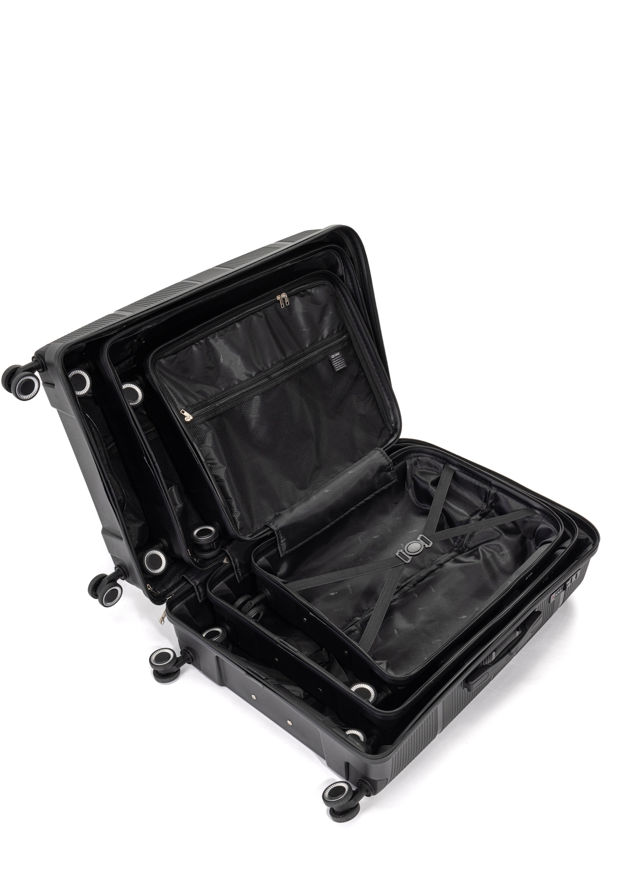 Set of suitcases on wheels 19"/24"/28" WALPP-0022-99(W25)