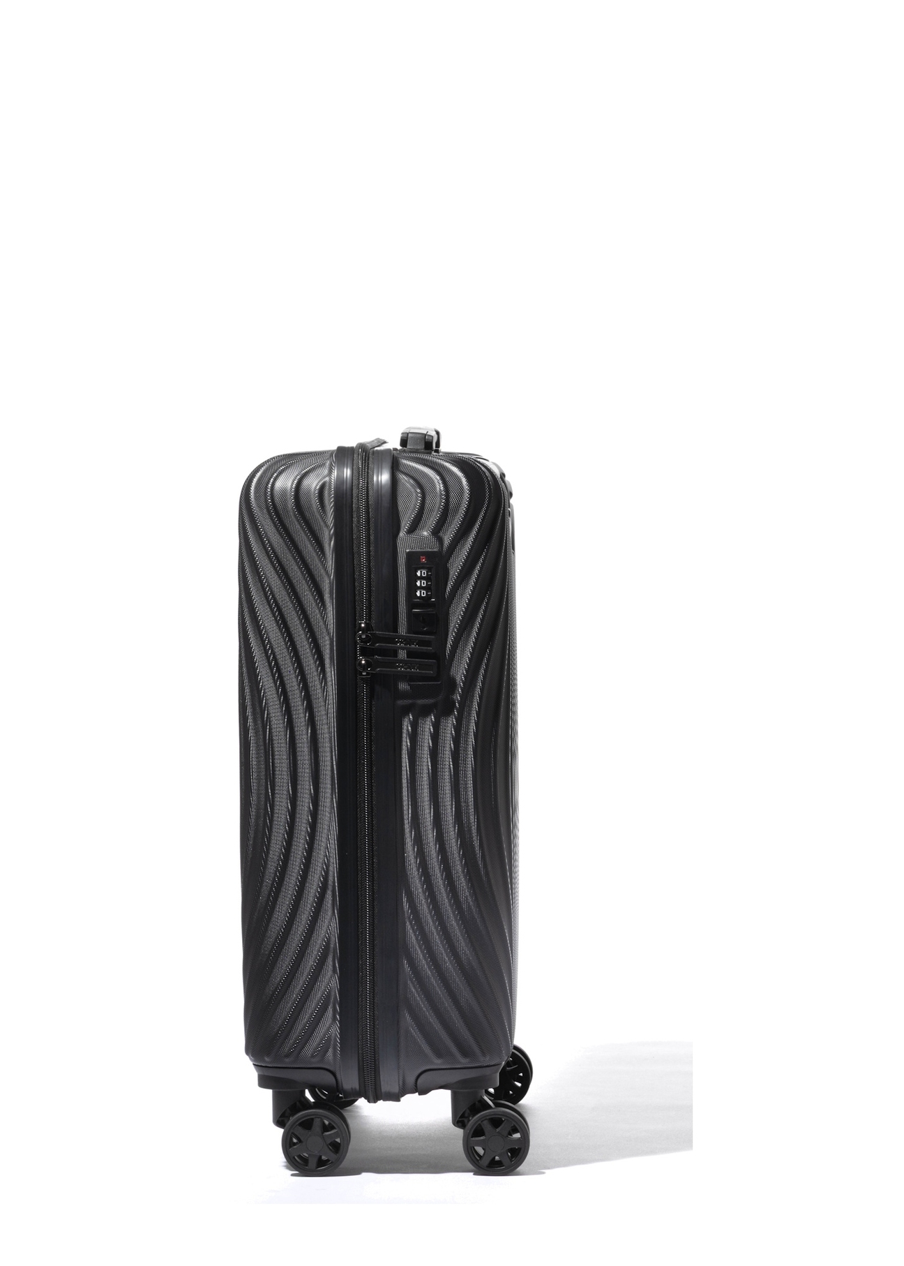 Set of wheeled suitcases (19"/24"/28") WALAB-0088-99(W26), side view of the product on a white background.
