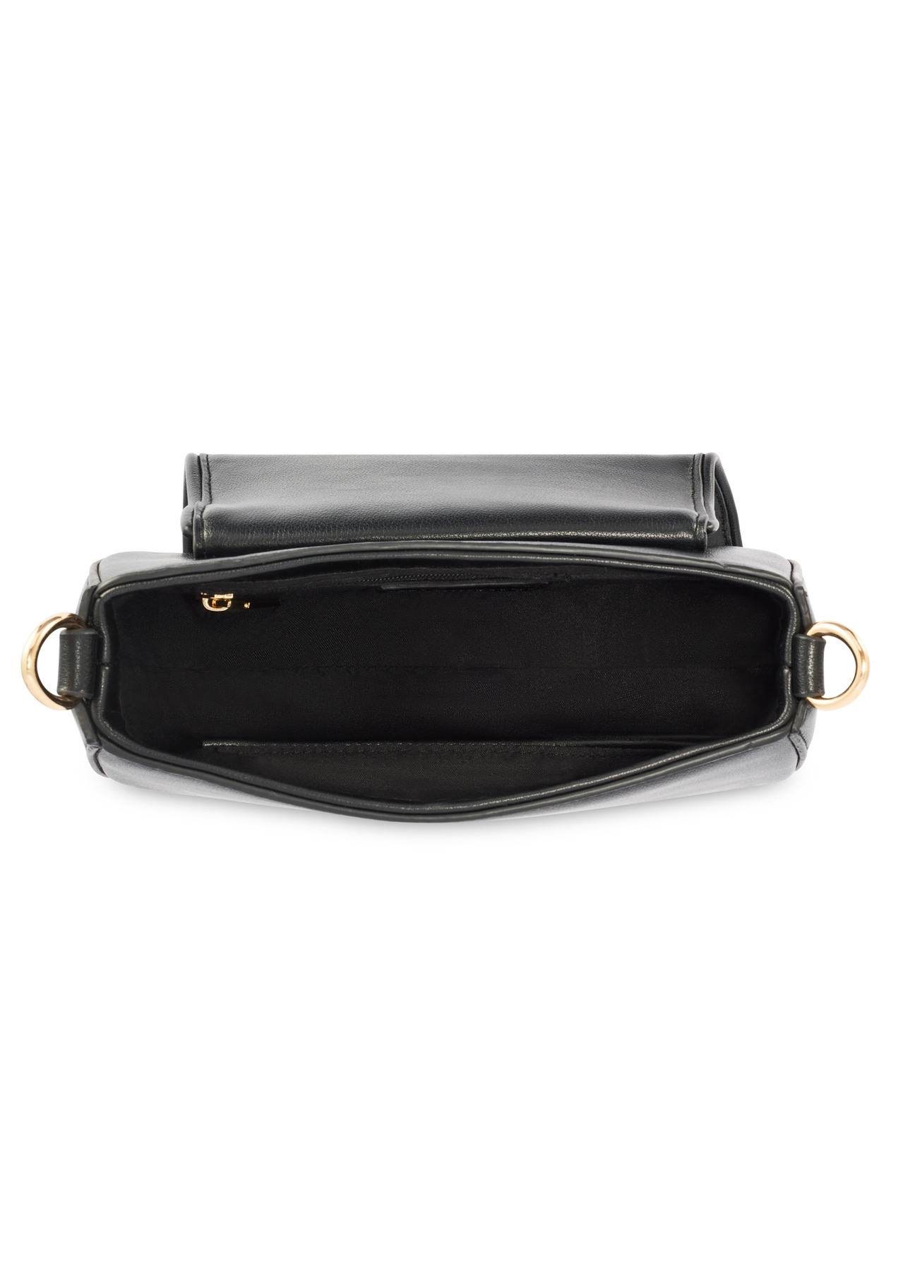 Women's black messenger bag TOREC-1179-9P(W26)