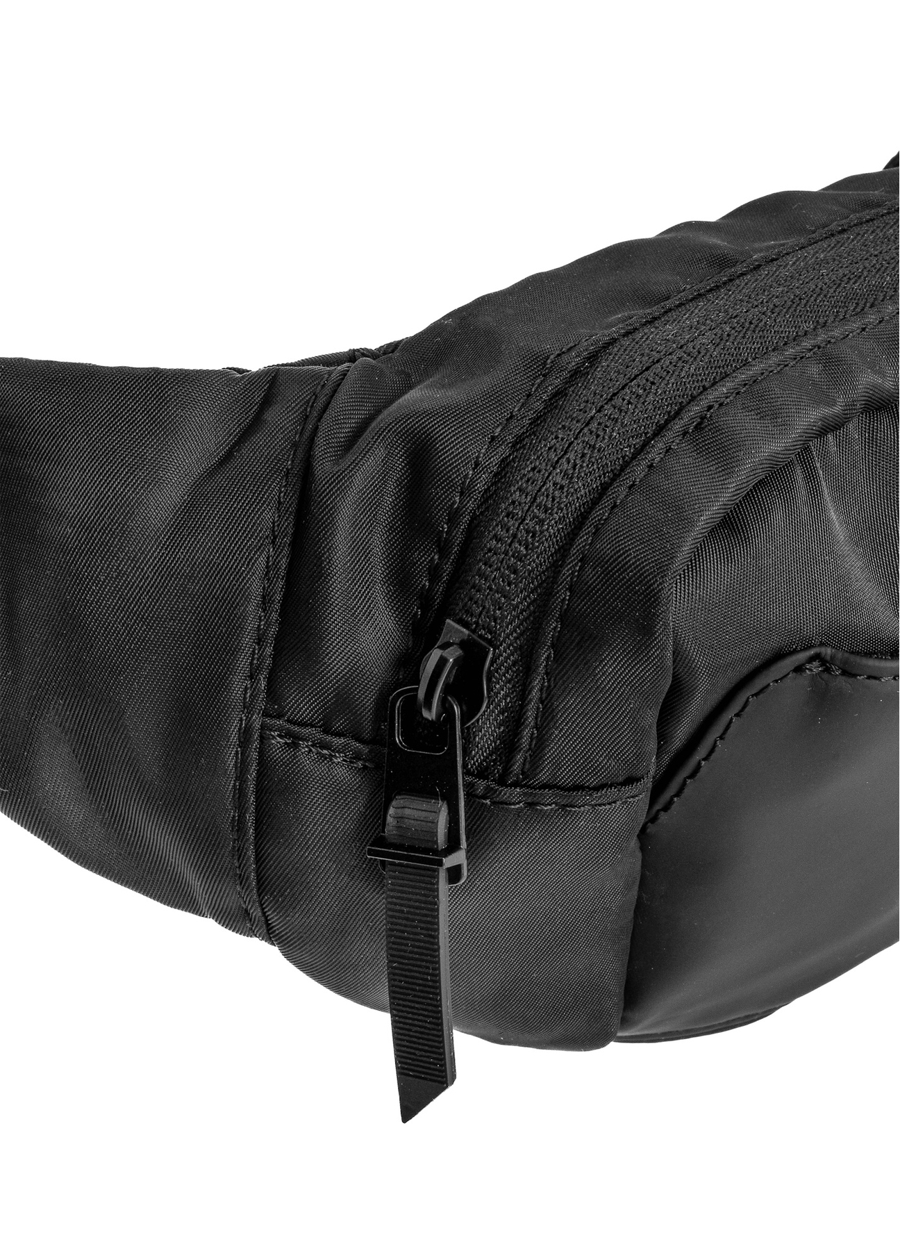 Black men's waist bag TORMN-0315A-99(Z24)-05