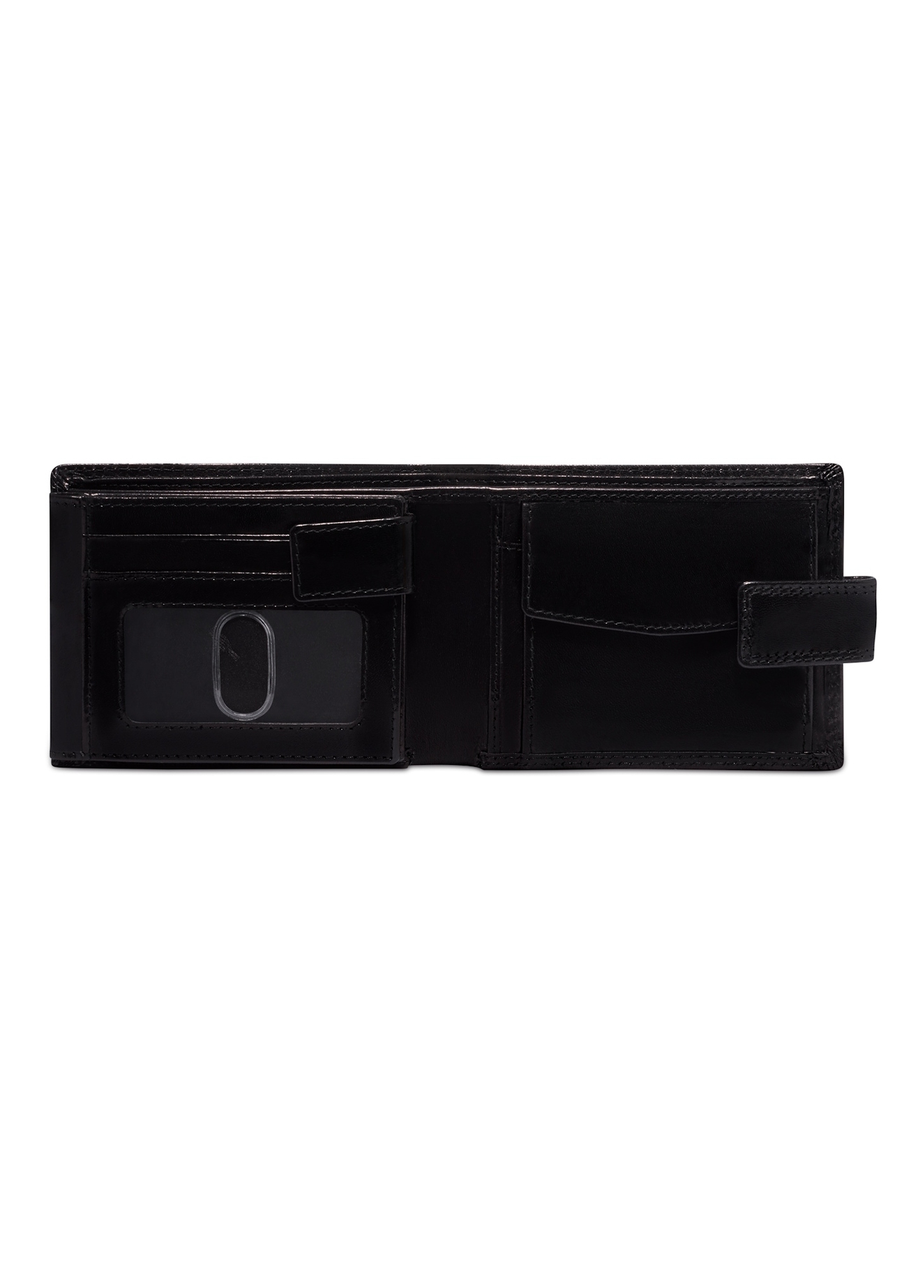 Men's wallet PL-191-99(KS), product view inside on white background.