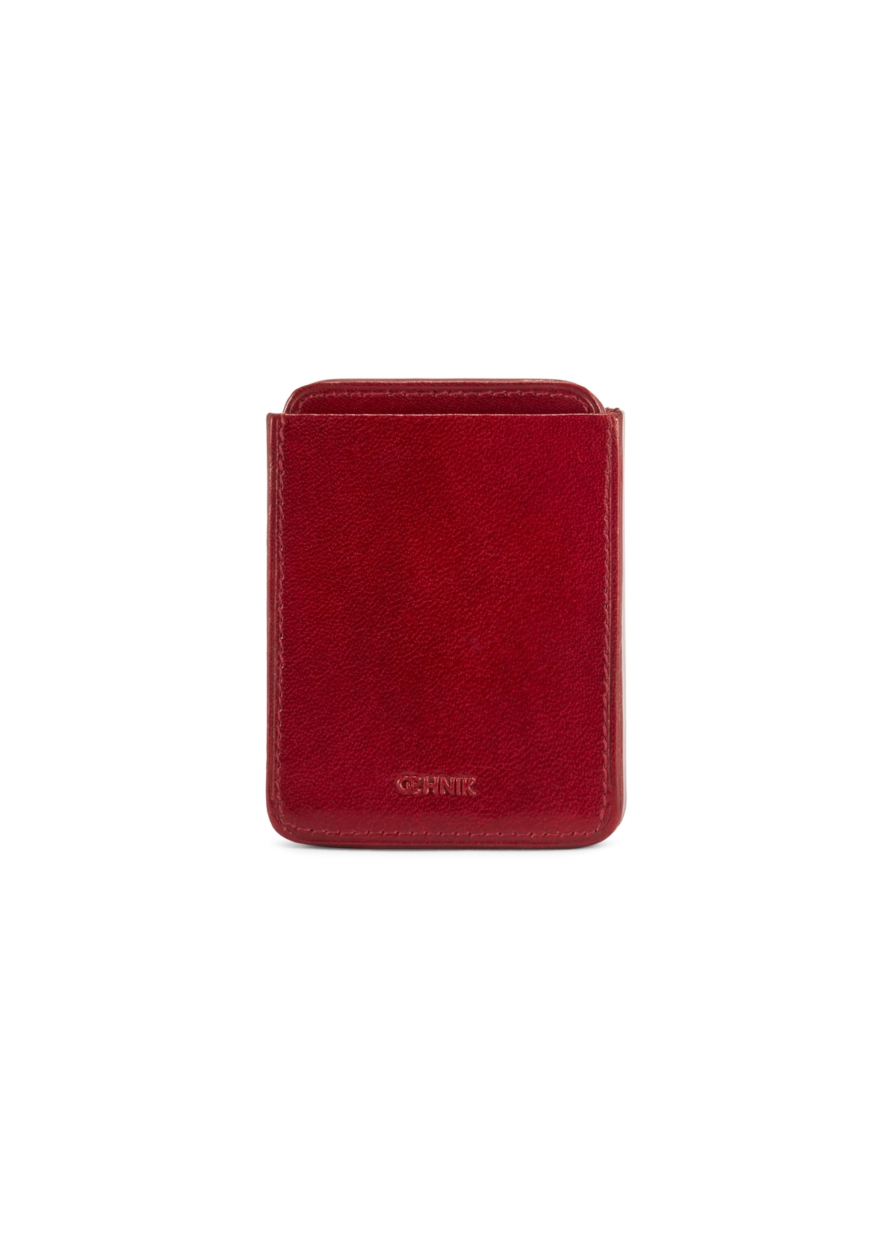 Business card holder PL-109-41(KS), product view from the back on a white background.