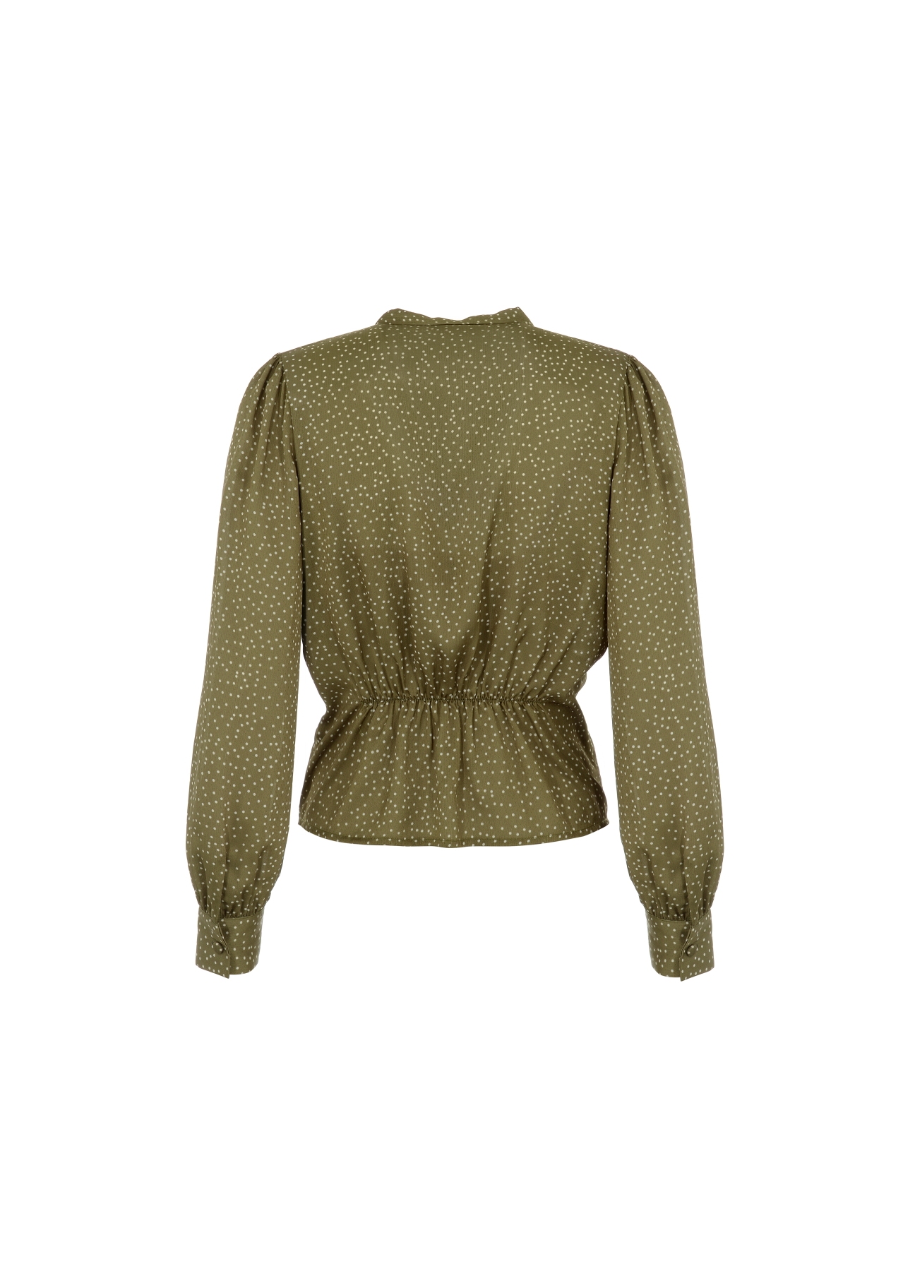 Women's blouse with welt BLUDT-0133-55(Z21)-03
