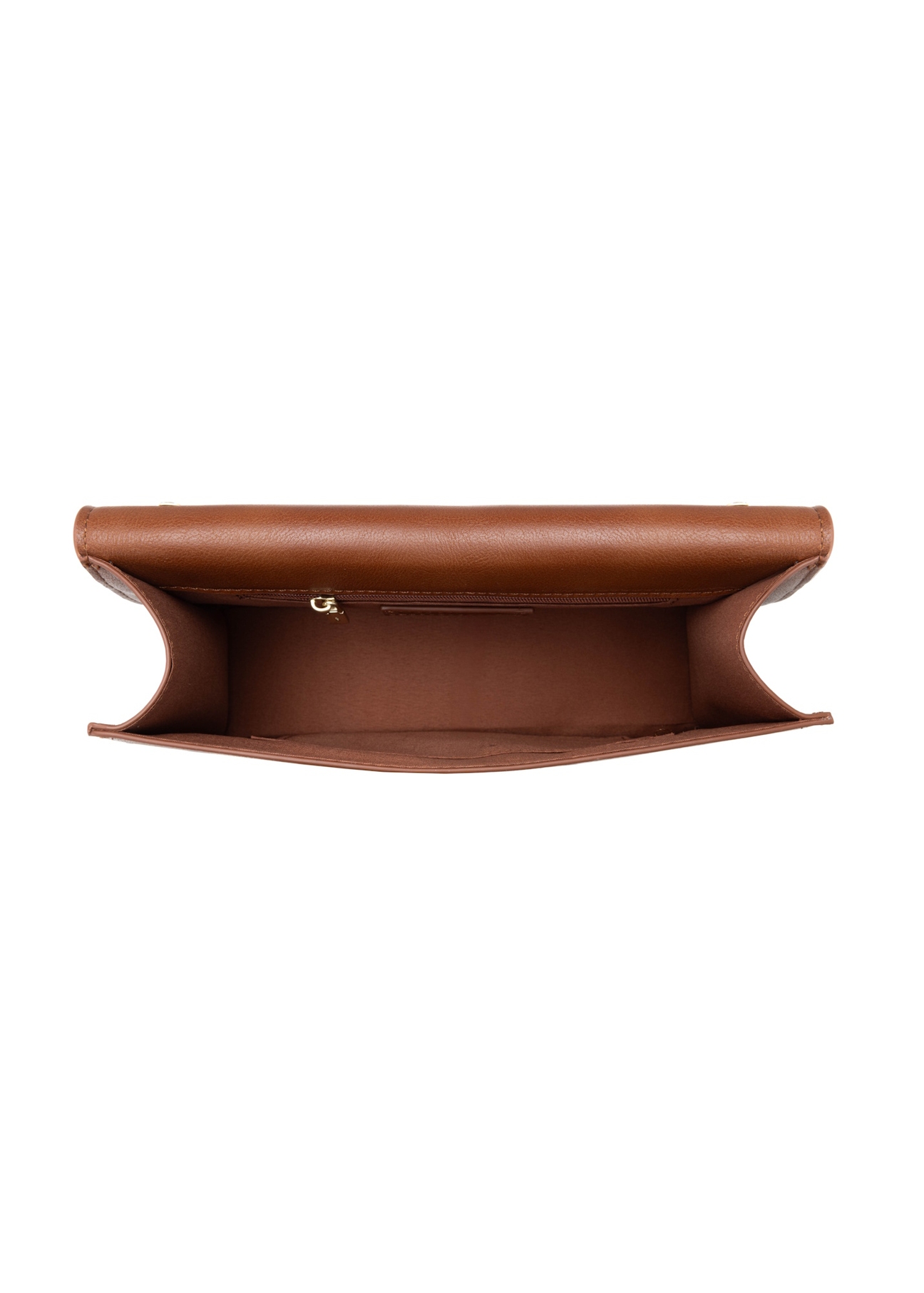 Brown women's messenger bag TOREC-1137-1F(W26)