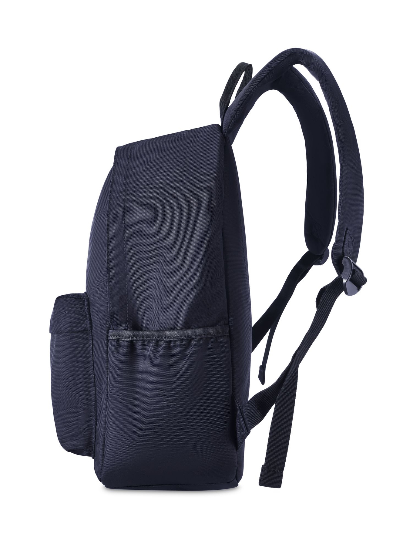 Navy blue men's backpack TORMN-0383-69(Z25) - side view of the product on a white background.