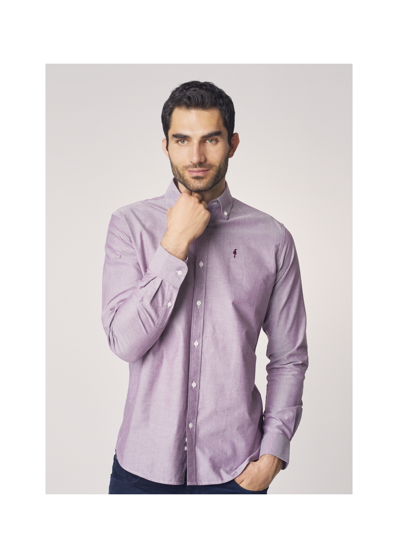 Men's shirt KOSMT-0264-72(Z21)-01