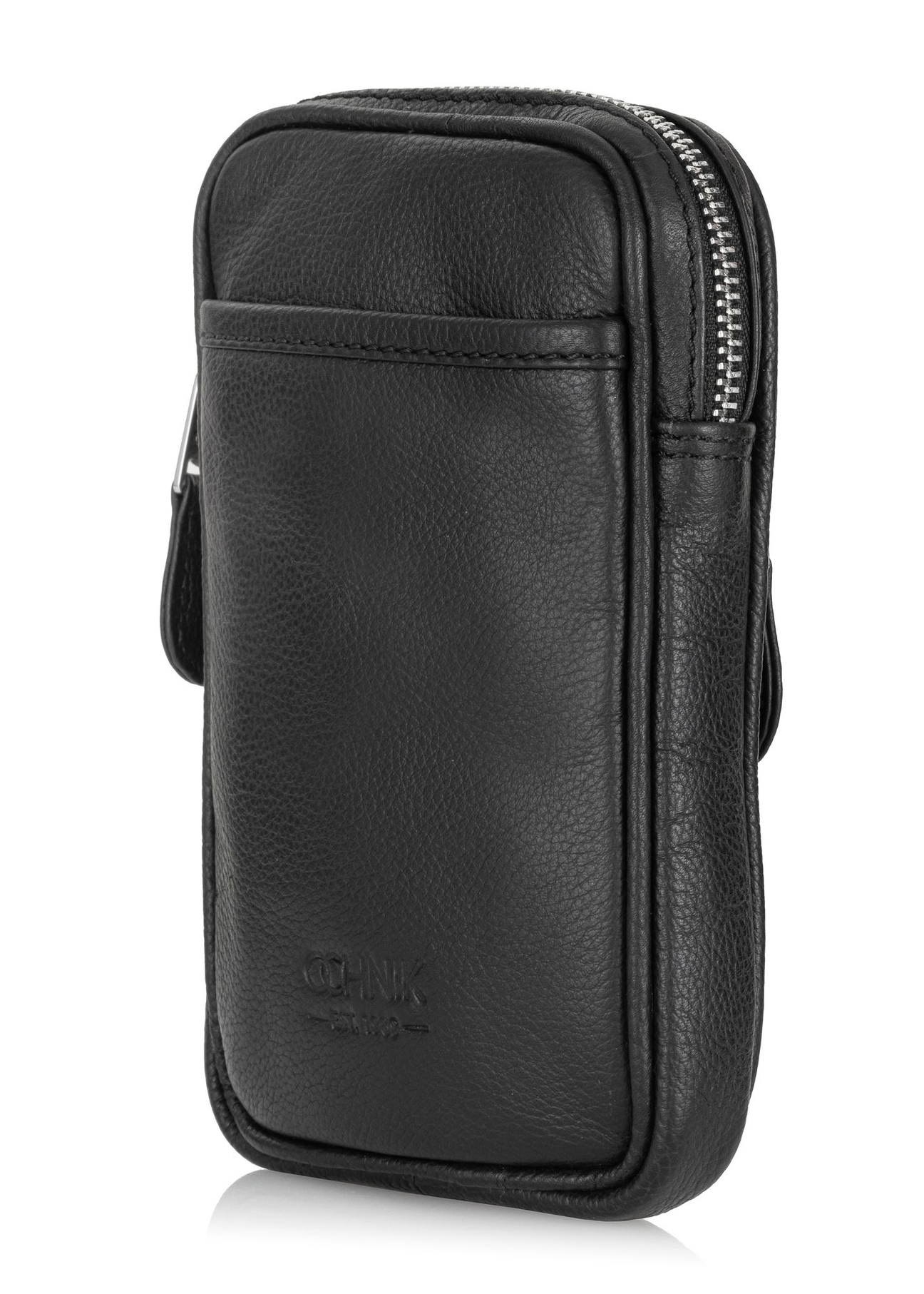 Men's leather pea sachet PORMS-0515-99(W23)-05