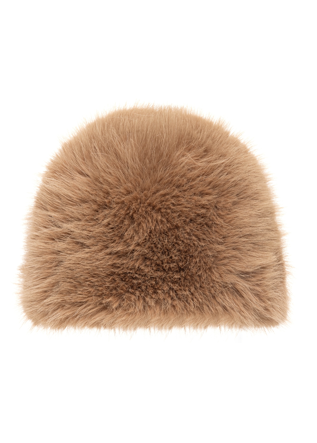 Beige women's winter hat CZADF-0046-1B(Z26)