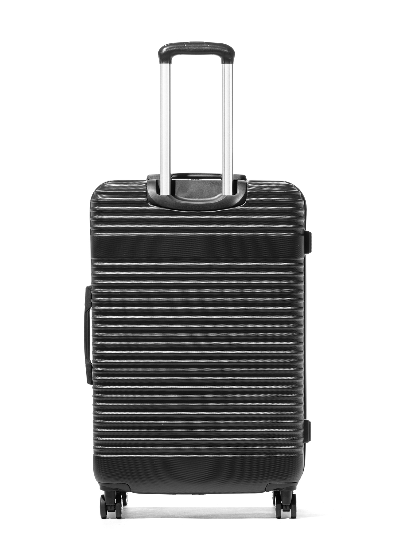 Set of wheeled suitcases (19"/24"/28") WALAB-0040-99(W26) – rear view of the product on a white background.