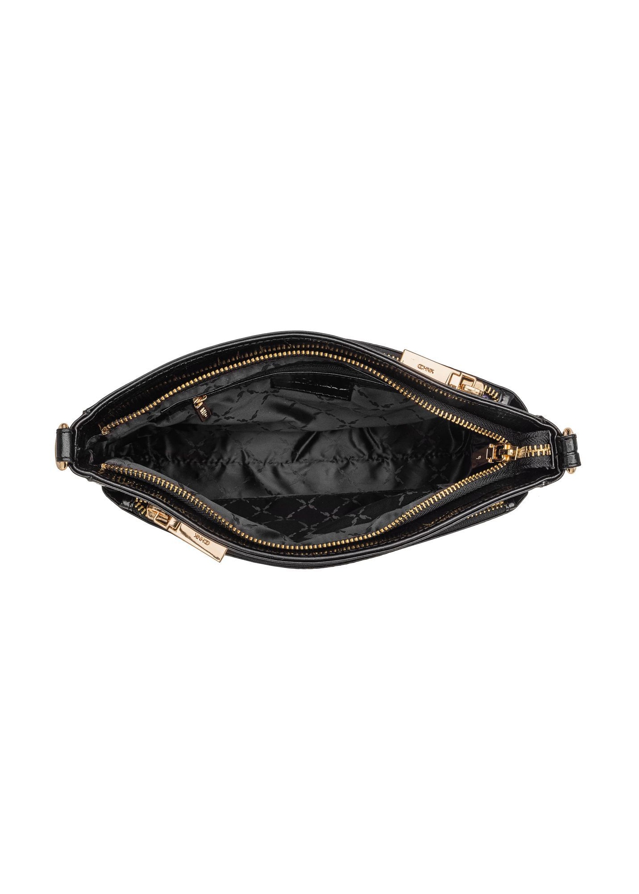 Women's leather messenger bag TORES-0940E-99(Z25), product view inside on white background.