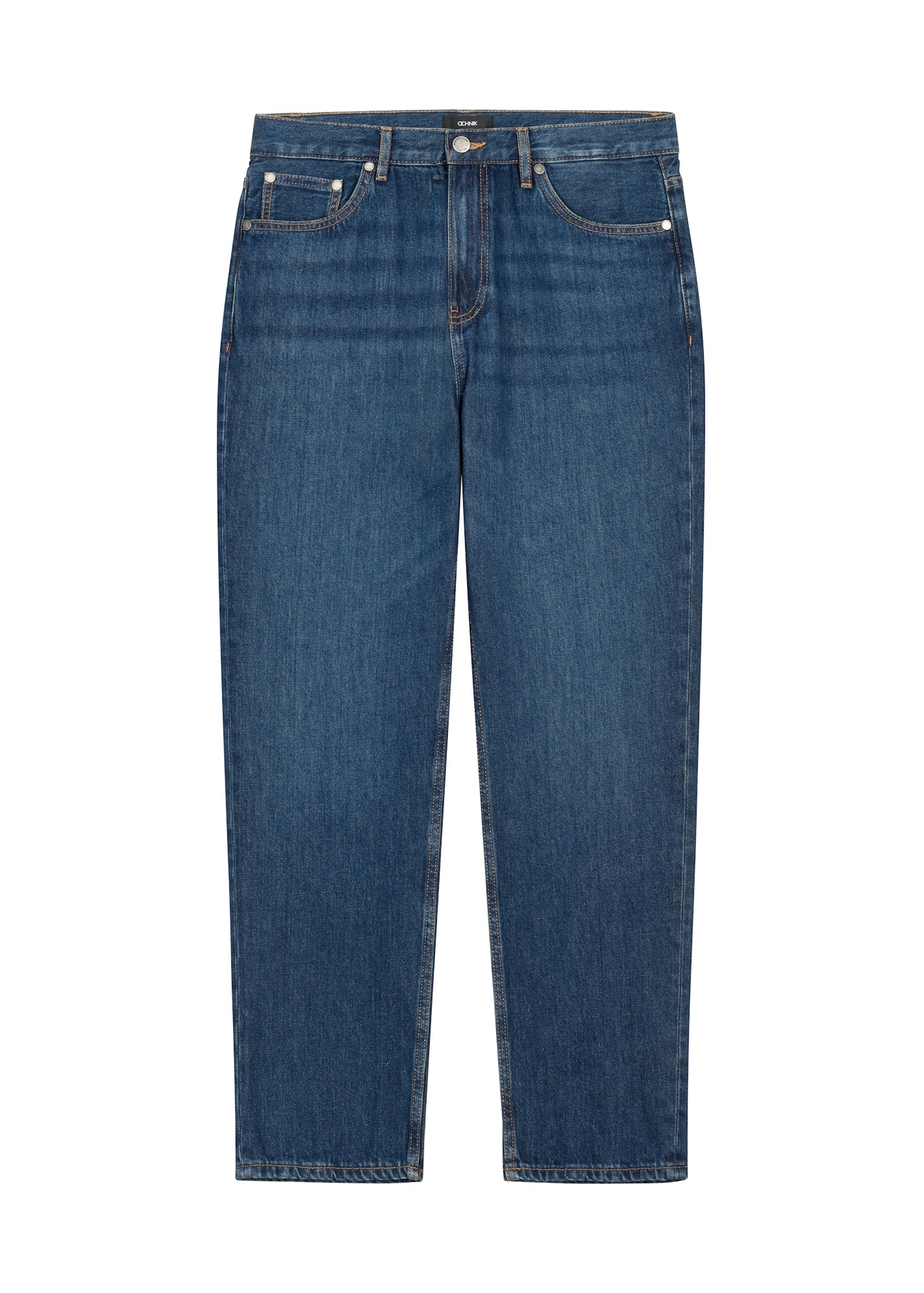 Blue men's jeans JEAMT-0026-7C(Z26), front product view on white background.