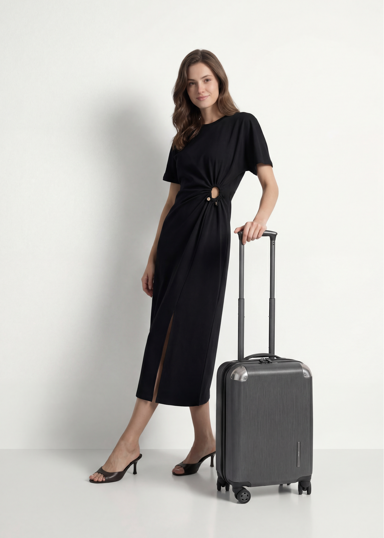 Small suitcase on wheels WALPC-0001-9J-19(Z26)