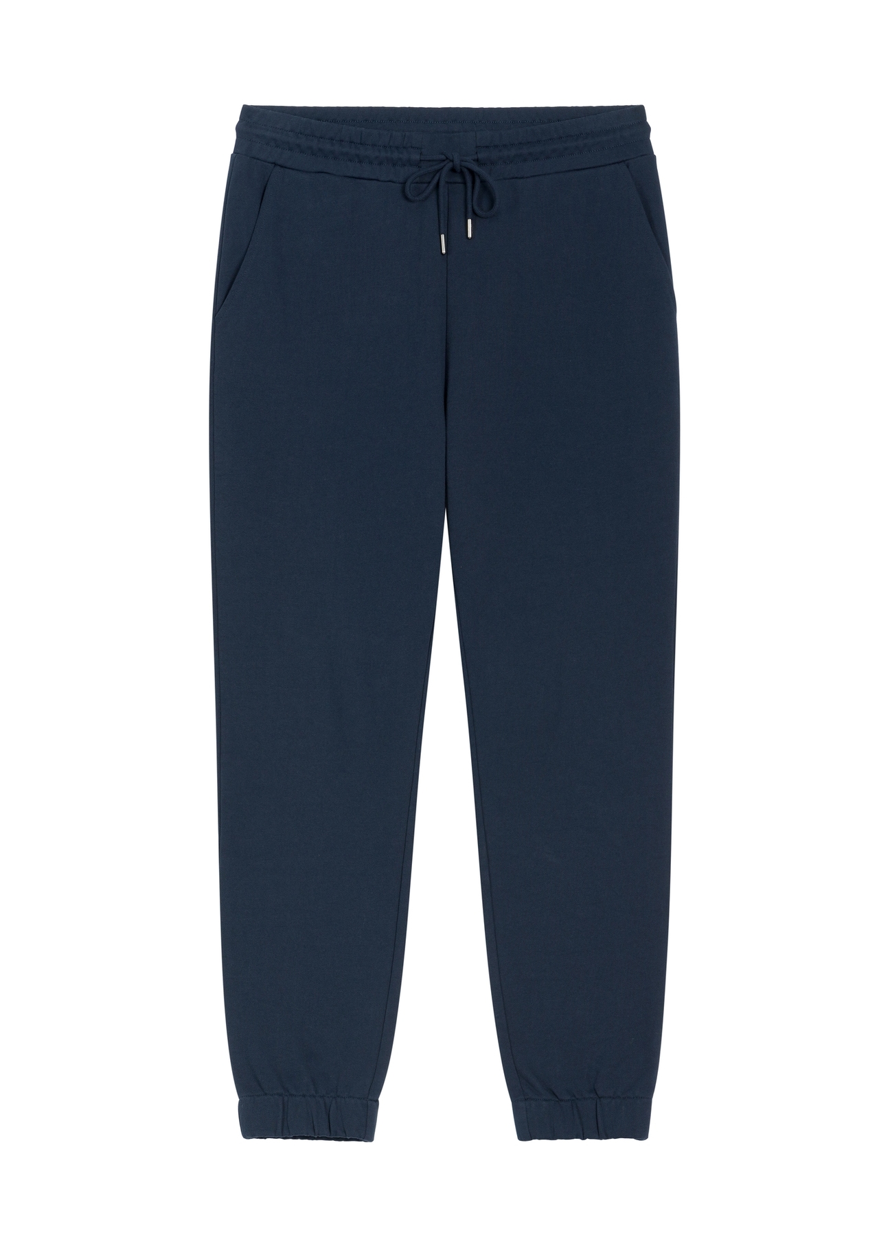 Navy blue men's sweatpants SPOMT-0128-7E(Z26) - front product view, on a white background.