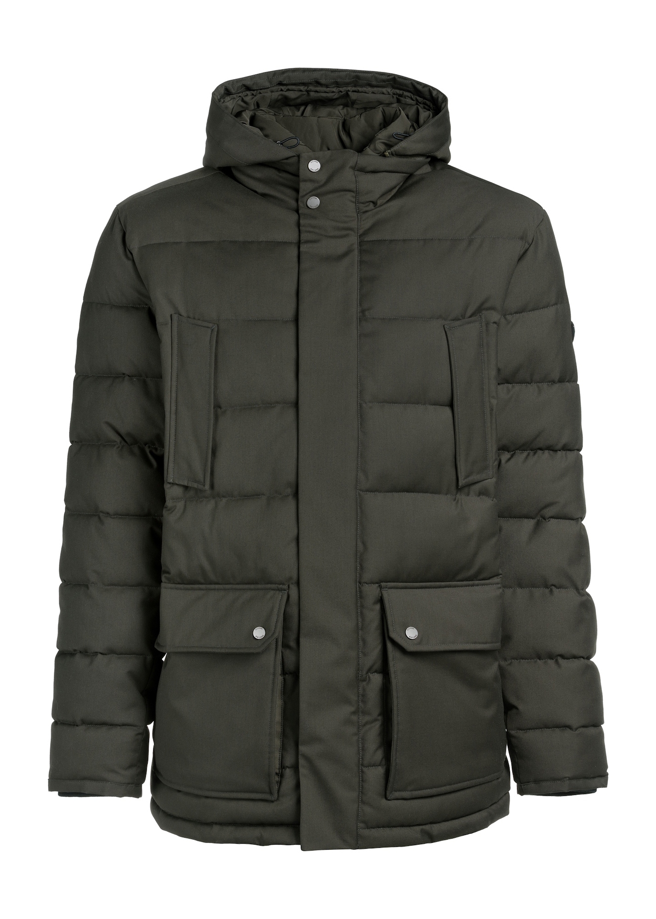 Men's olive winter jacket KURMT-0379-57(Z25)