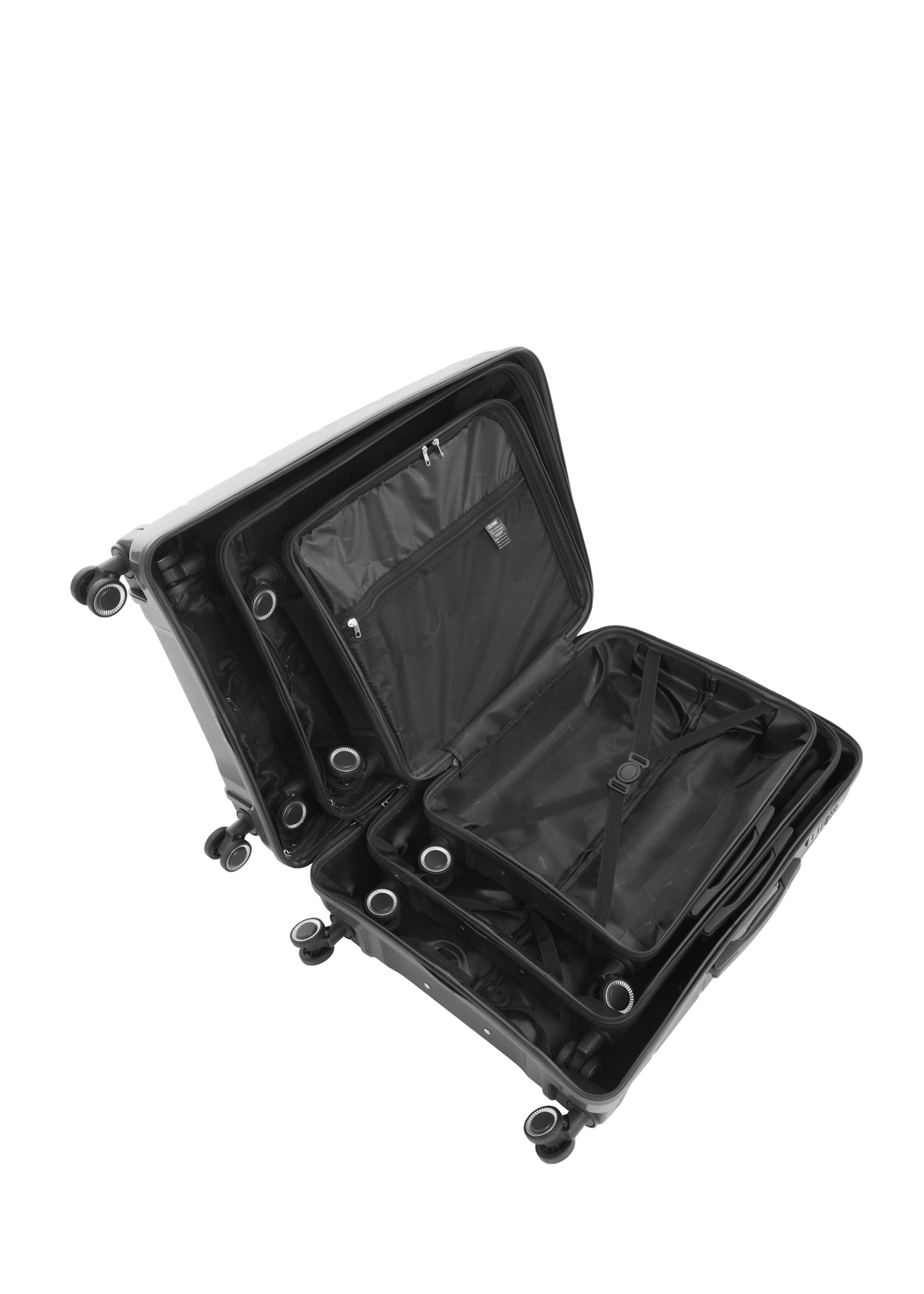 Set of suitcases on wheels 19"/24"/28" WALPP-0025-99(W26)