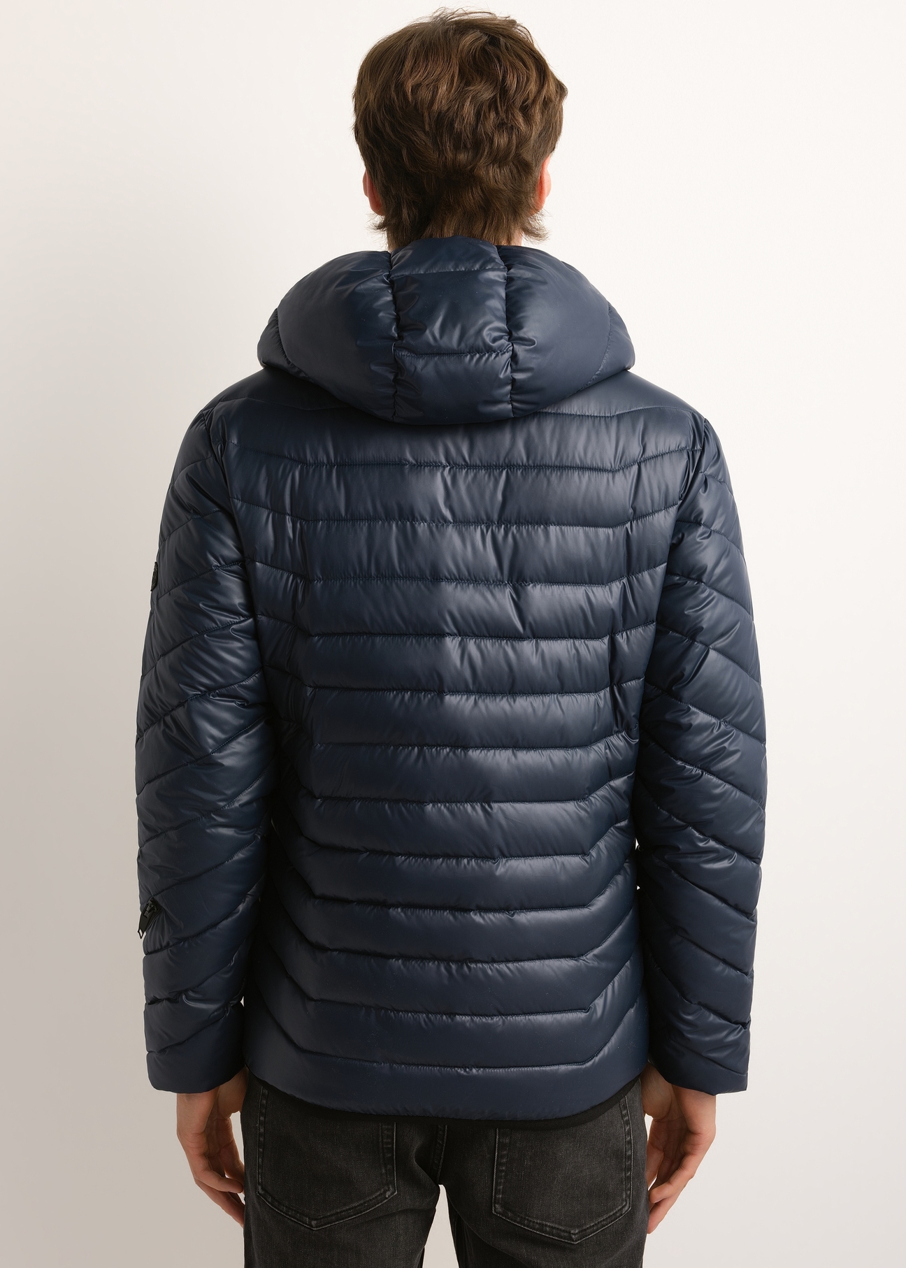Men's navy blue jacket KURMT-0380-7E(Z26)