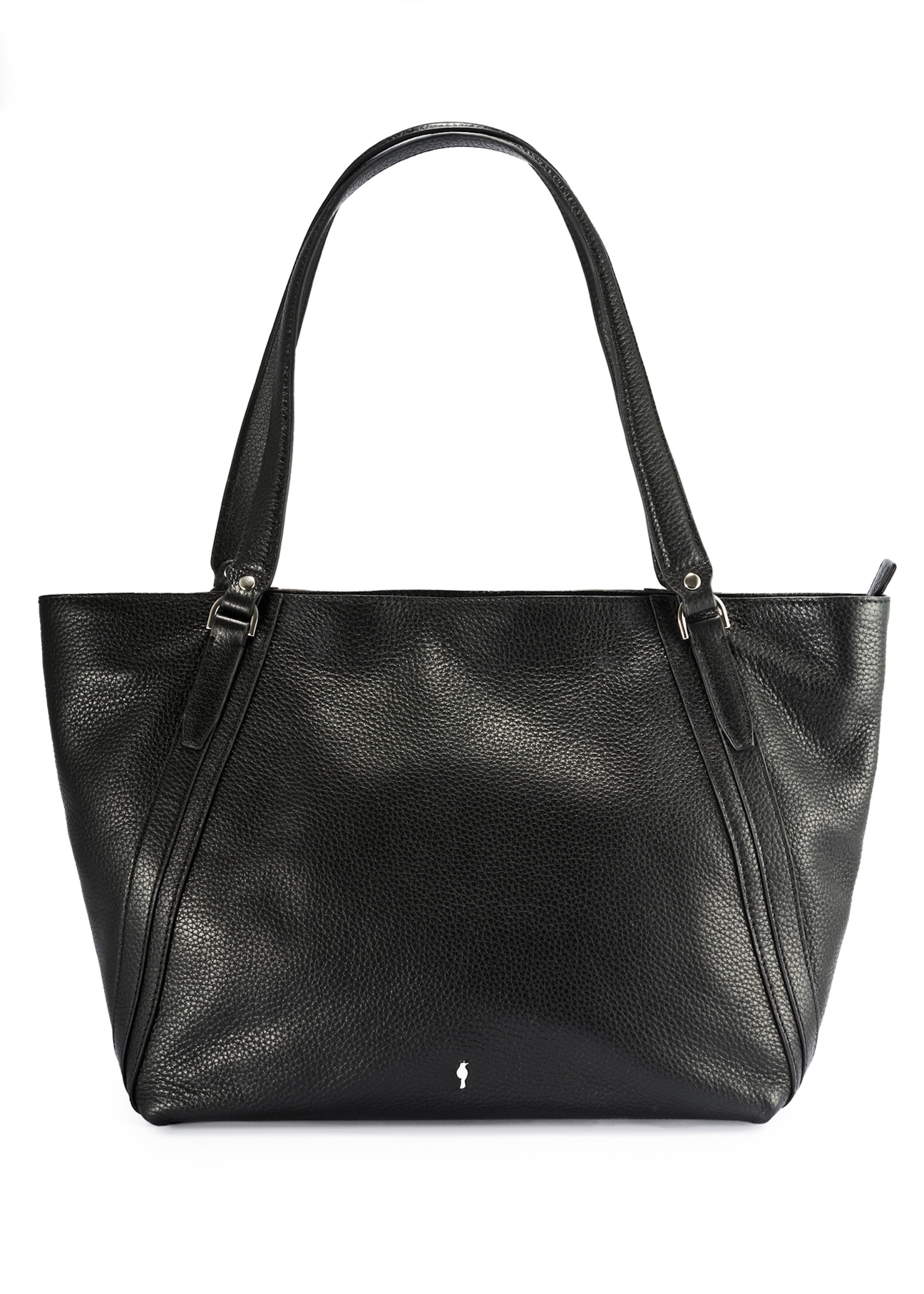 Black large leather women's handbag TORES-1124D-99(Z25)