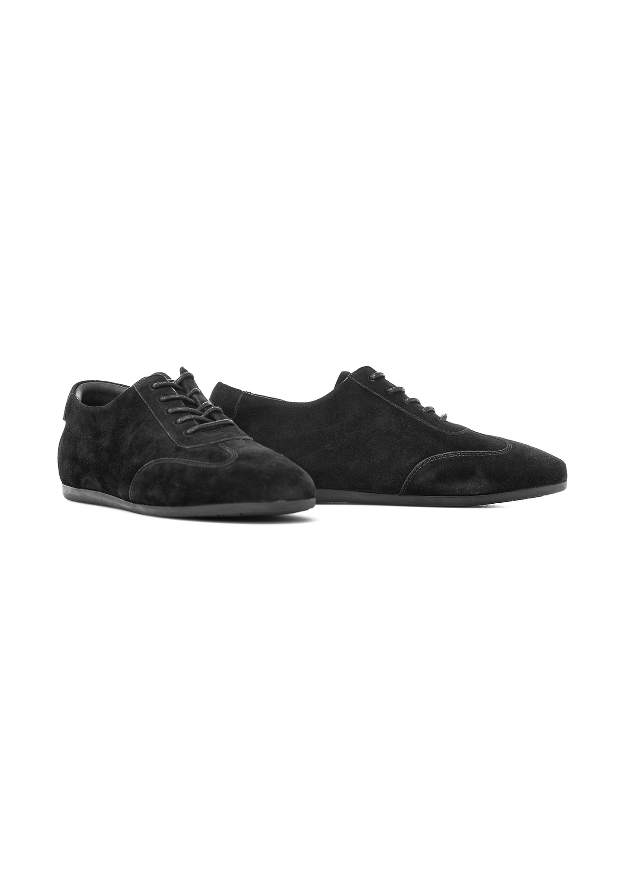 Women's leather shoes in black BUTYD-1215-99(Z25)