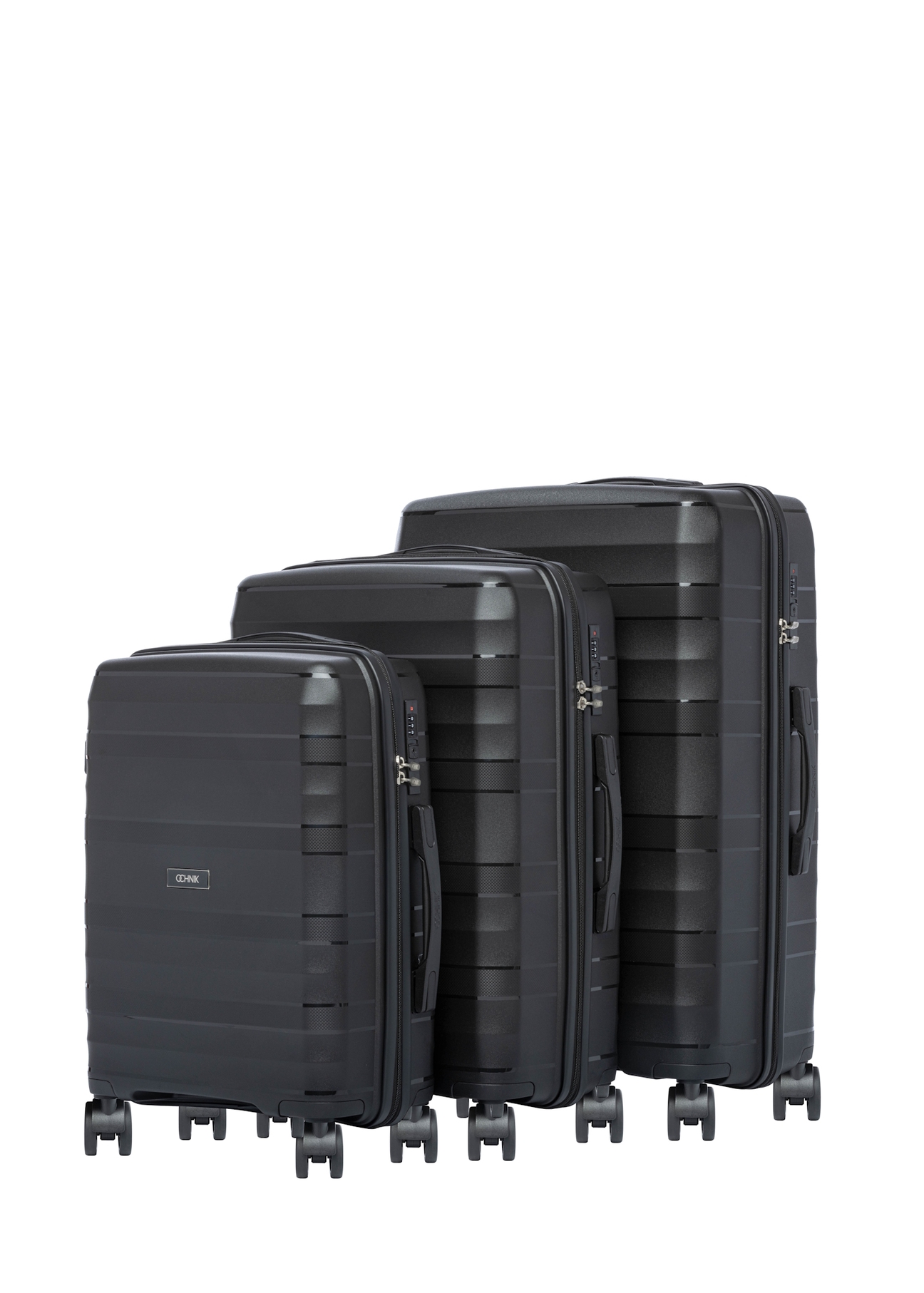Set of suitcases on wheels 19"/24"/28" WALPP-0024-99(W26)