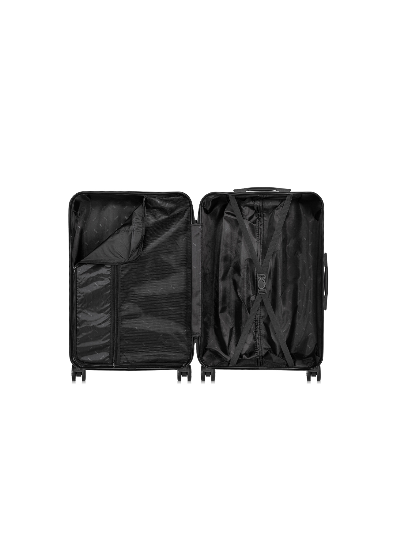 Set of suitcases on wheels 19"/24"/28" WALAB-0053-63(W24)-05