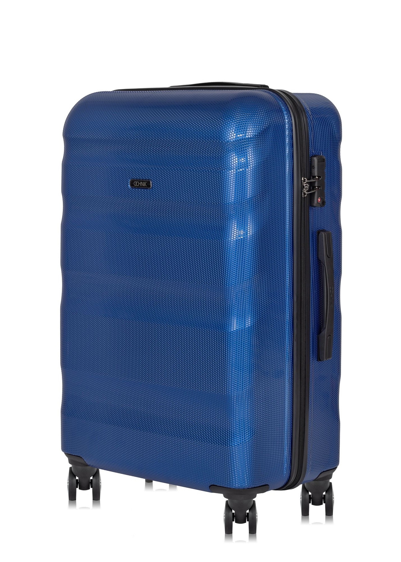 Set of 19'/24'/28' wheeled suitcases WALPC-0012-7C(W26), diagonal product view on white background.