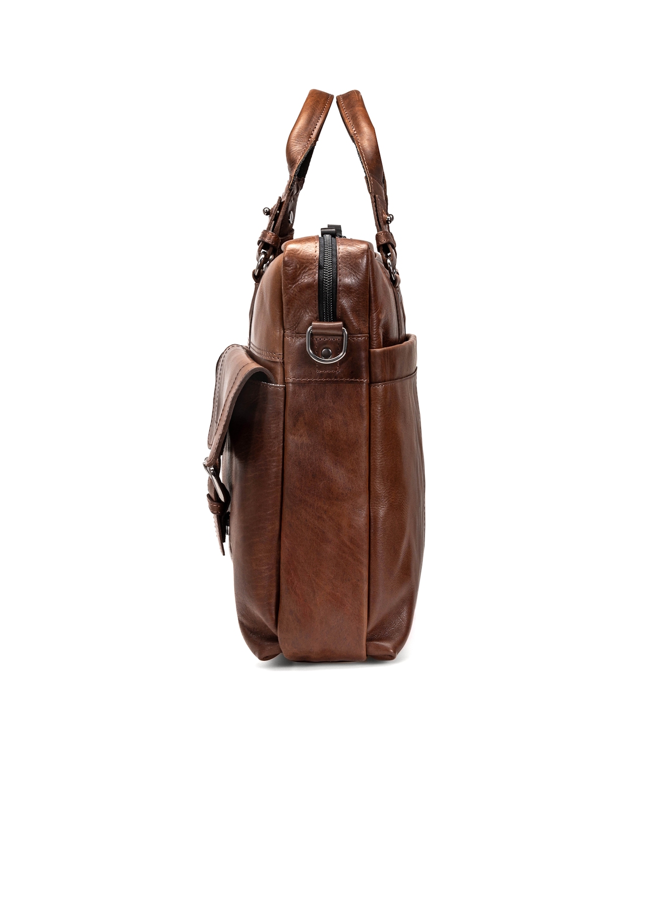 Leather brown men's bag TORMS-0404C-99(W25)-03