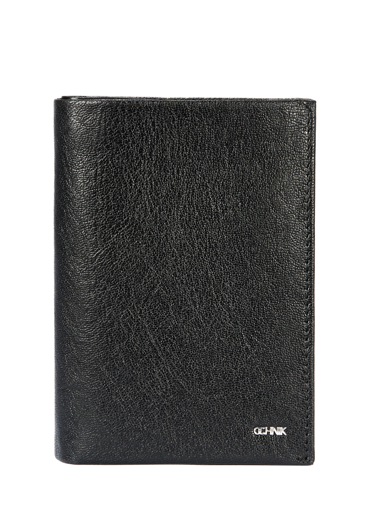 Black leather foldable men's wallet PORMS-0646-99(W25)