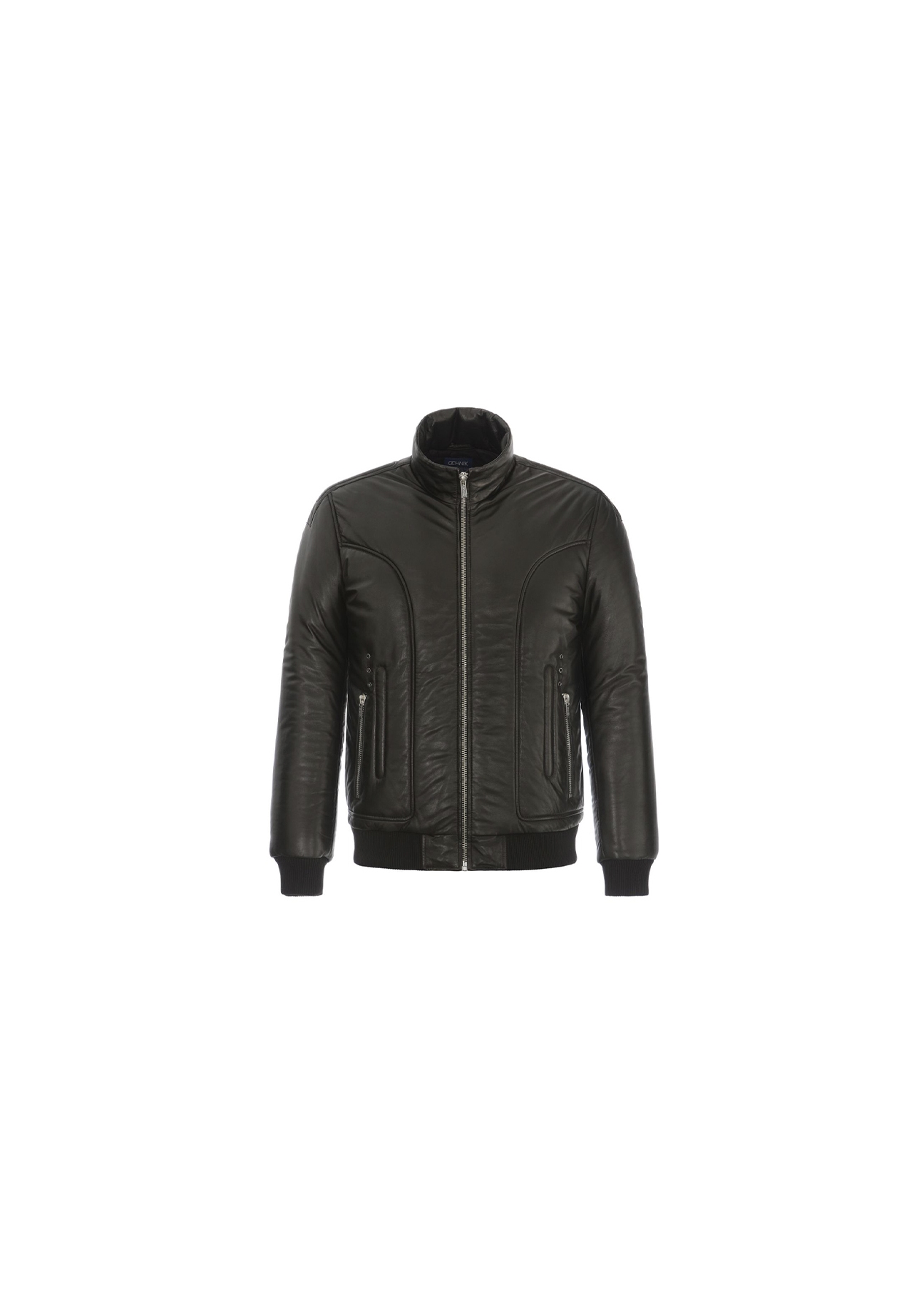 Men's winter jacket made of natural sheepskin KURMS-0201-4510(Z21)-02