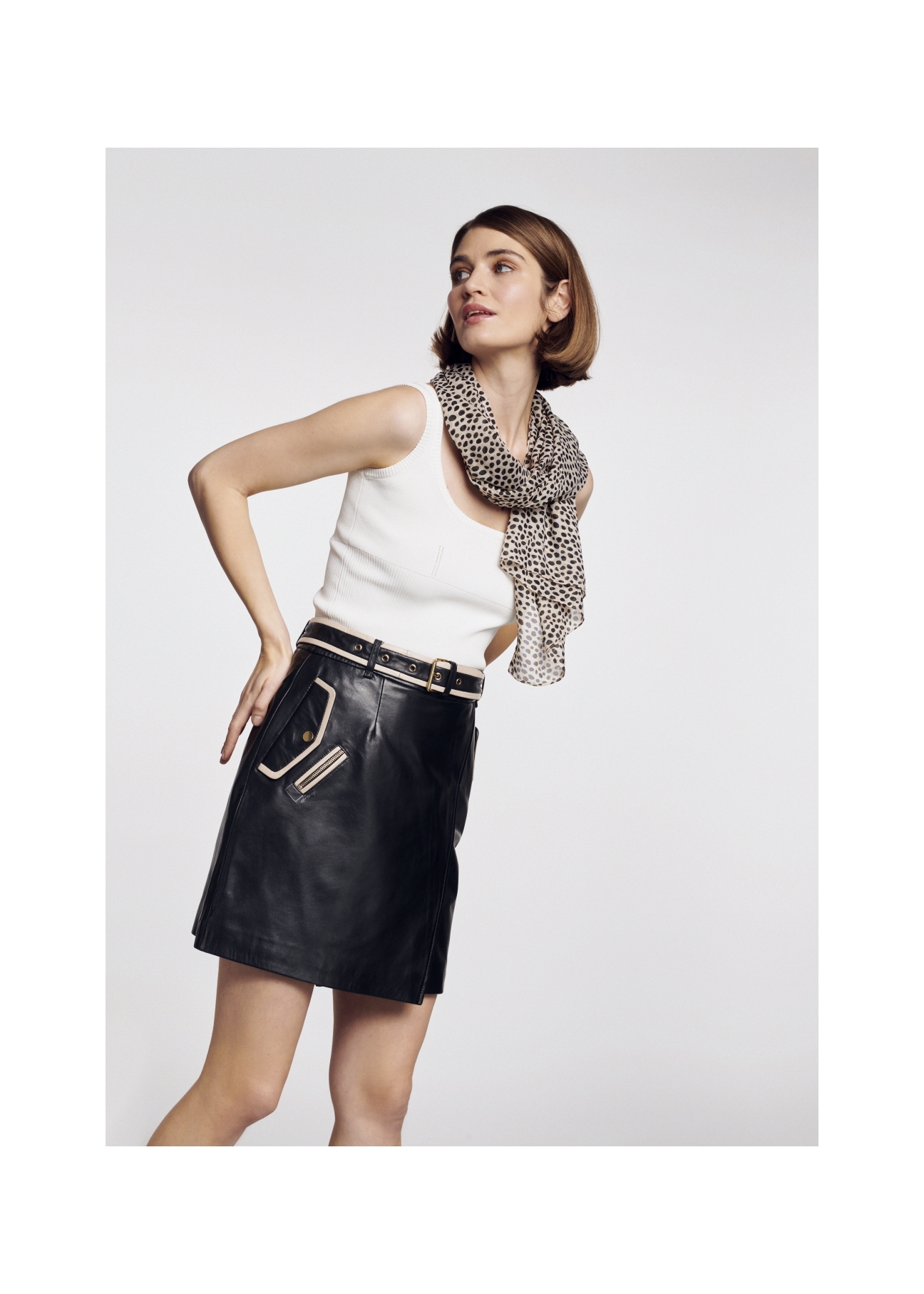 Women's skirt SPCDS-0051-5554(W21)-02