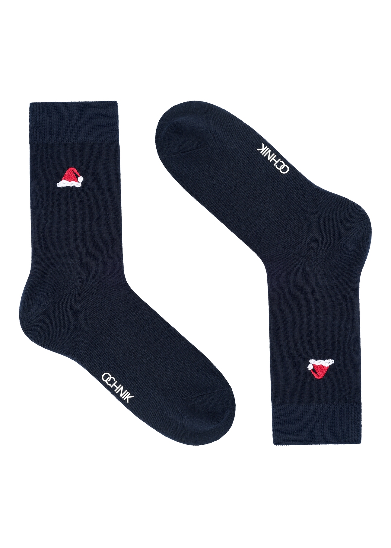 Set of men's Christmas socks ZESMT-0059-15(Z25), view of the second pair of the product on a white background.