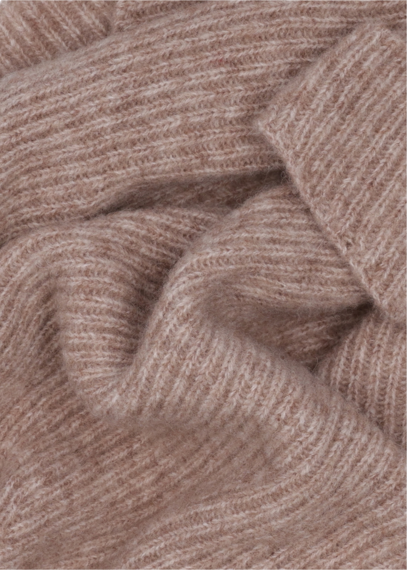 Women's scarf with alpaca wool SZADT-0231-1B(Z26), close-up of the product material on a white background.