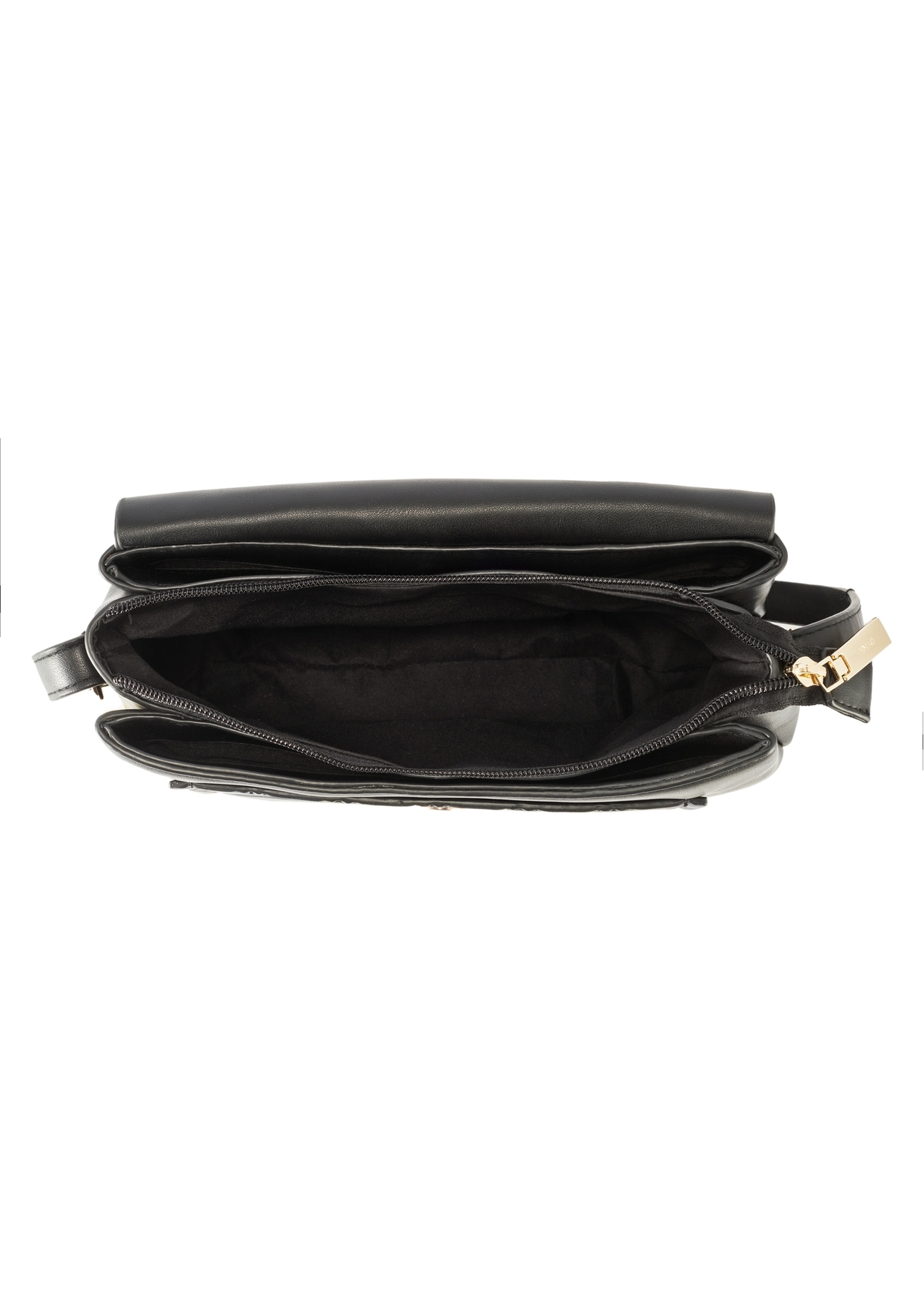 Elegant shoulder bag TOREC-0860A-98(Z25), product view from the inside on a white background.