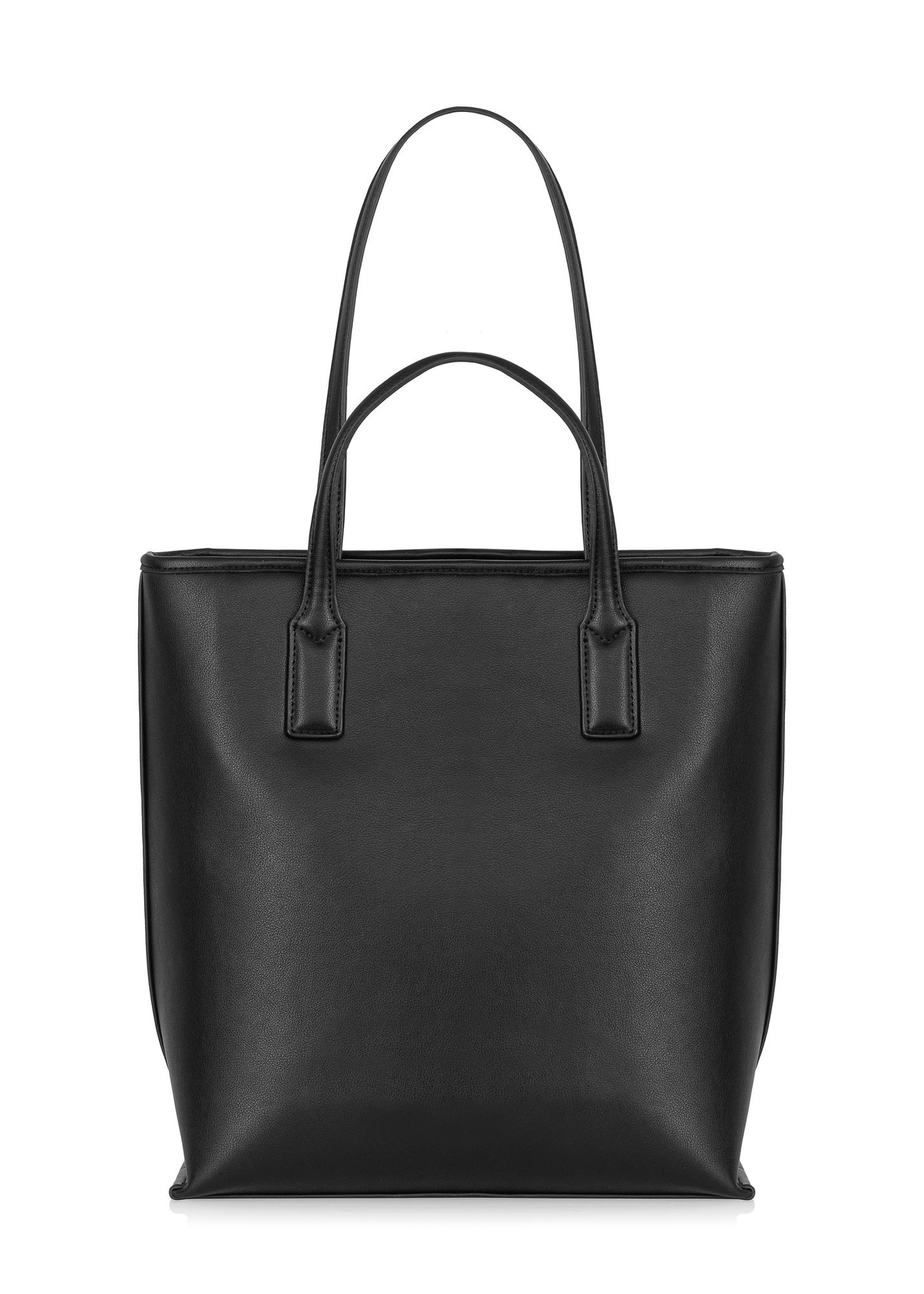 Black women's shopper bag TOREC-0907-99(W24)-04