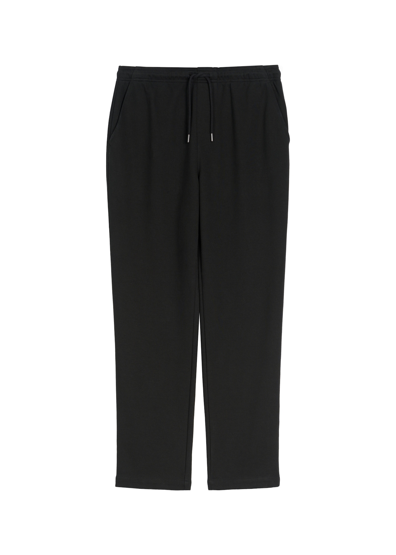 Men's straight-cut knit trousers SPOMT-0126-99(Z26) - front product view, on a white background.