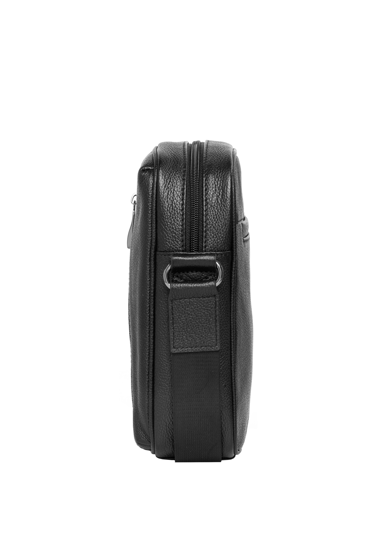 Black leather men's bag TORMS-0251B-99(Z26)