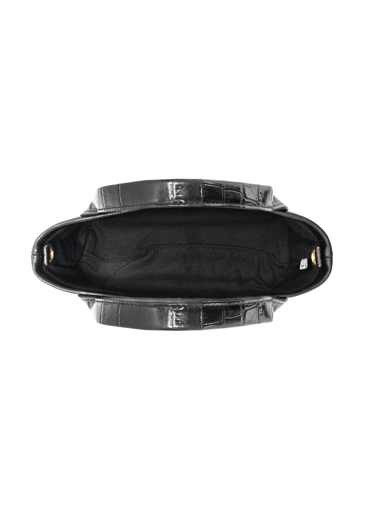 Small leather women's croco trunk TORES-1012-99(W24)-07