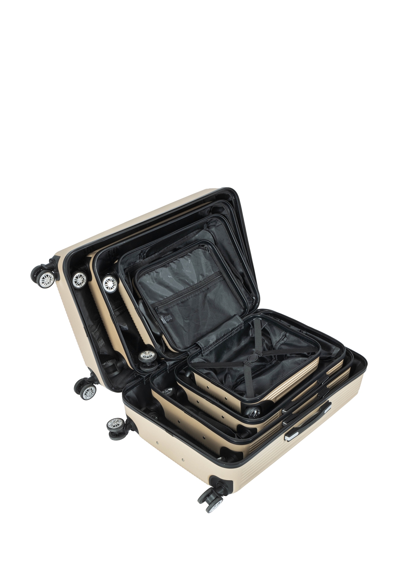 Set of hard suitcases on wheels 16"/19"/24"/29" WALAB-0053-0X(W26)