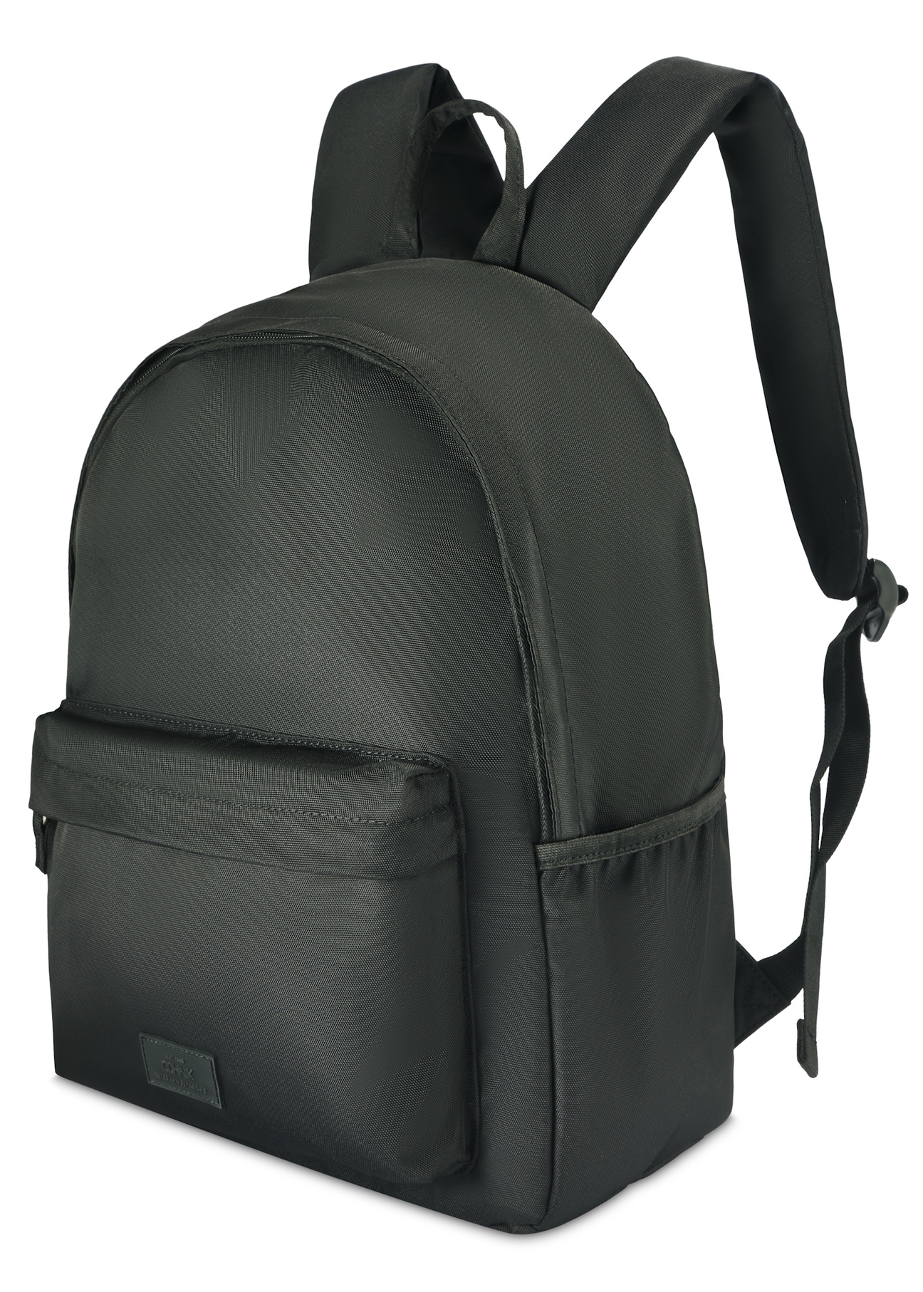 Black men's backpack TORMN-0383-99(Z25), diagonal product view on white background.
