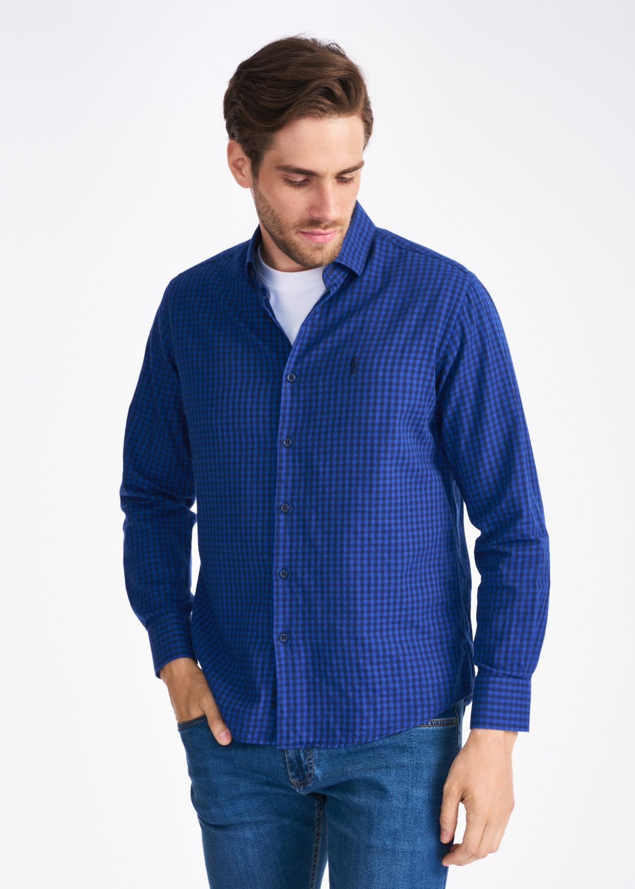 Men's shirt KOSMT-0288-69(Z22)-02