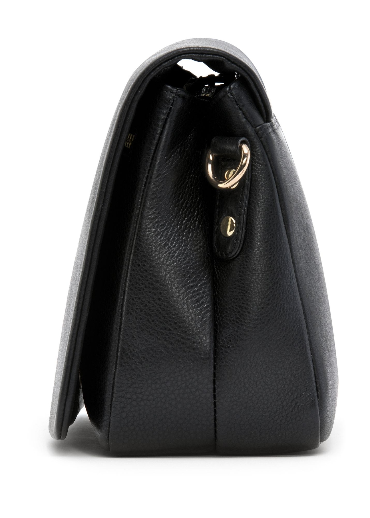 Black leather women's handbag TORES-1087-99(W25)