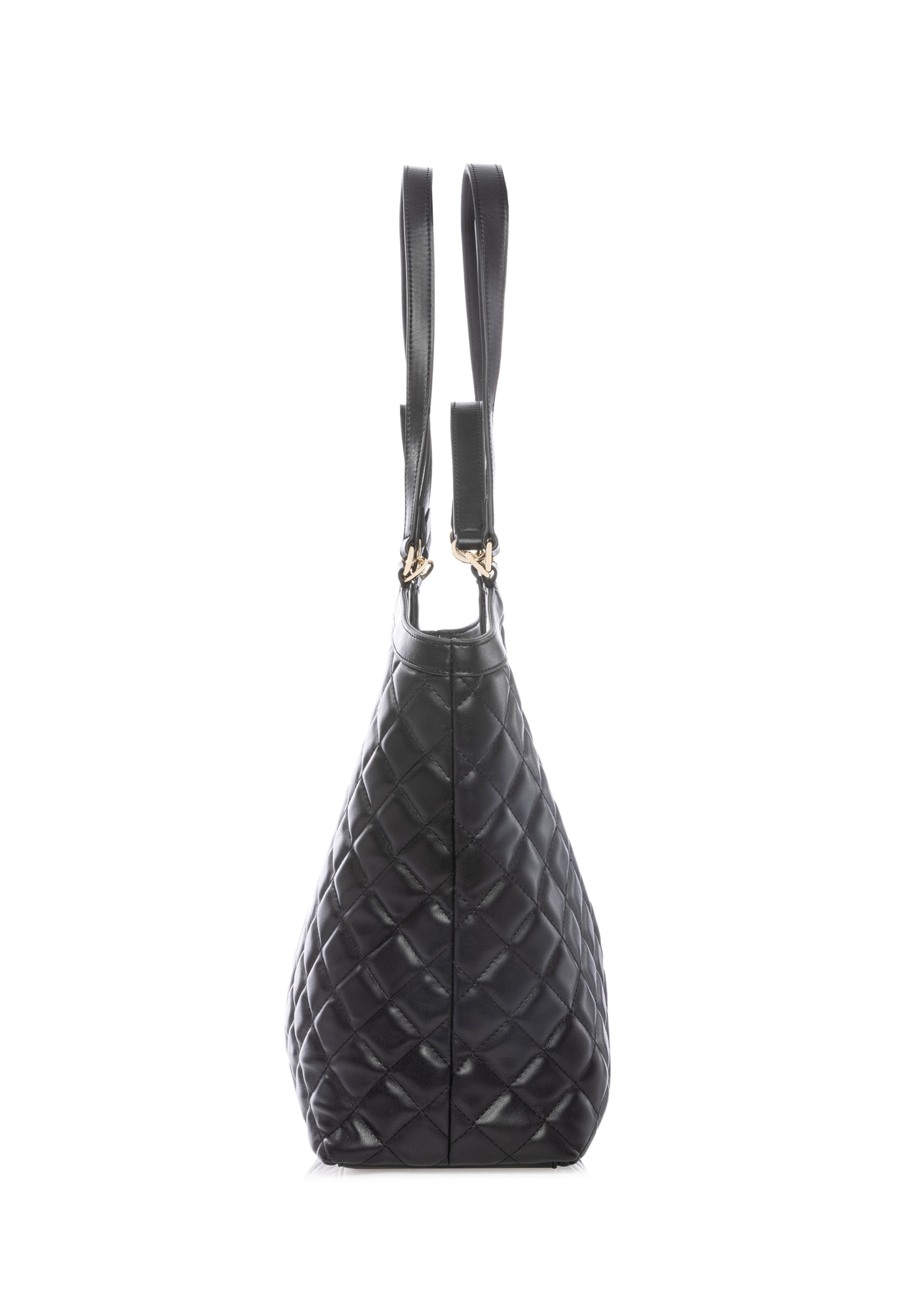 Large quilted women's handbag TOREC-1118-99(W26), side view of the product on a white background.