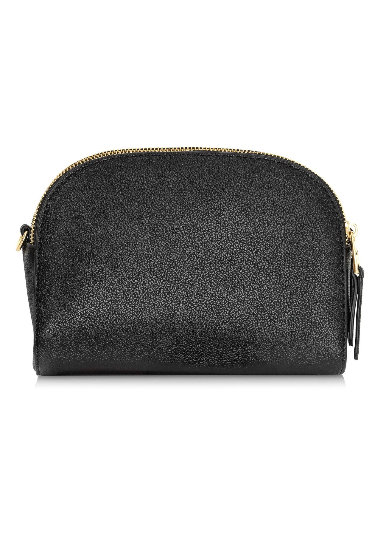 Black small women's handbag TOREC-0036E-99(Z25), back view of the product on a white background.
